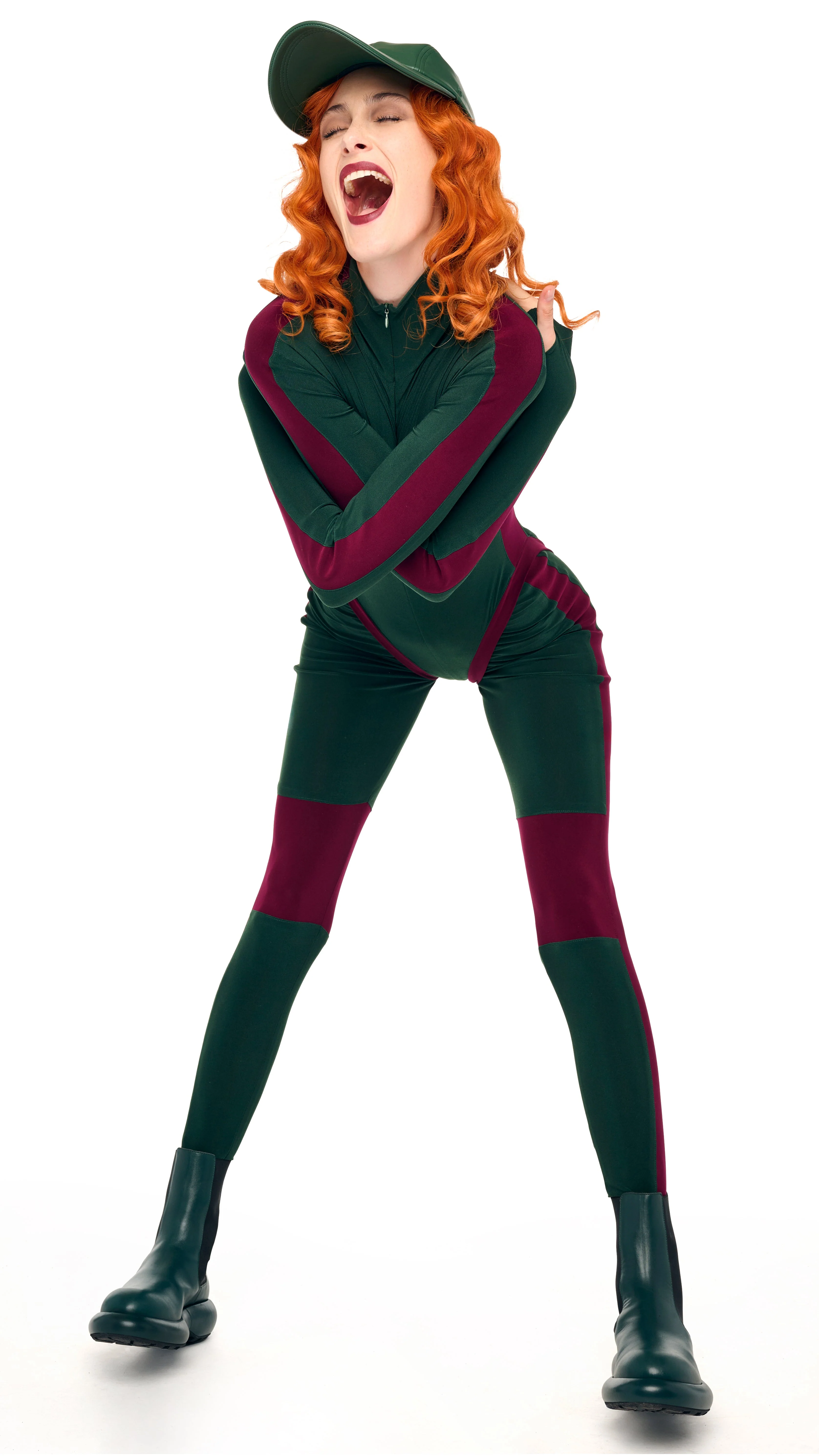 SIDE STRIPE LEGGING W/ KNEE PATCH - Image 9