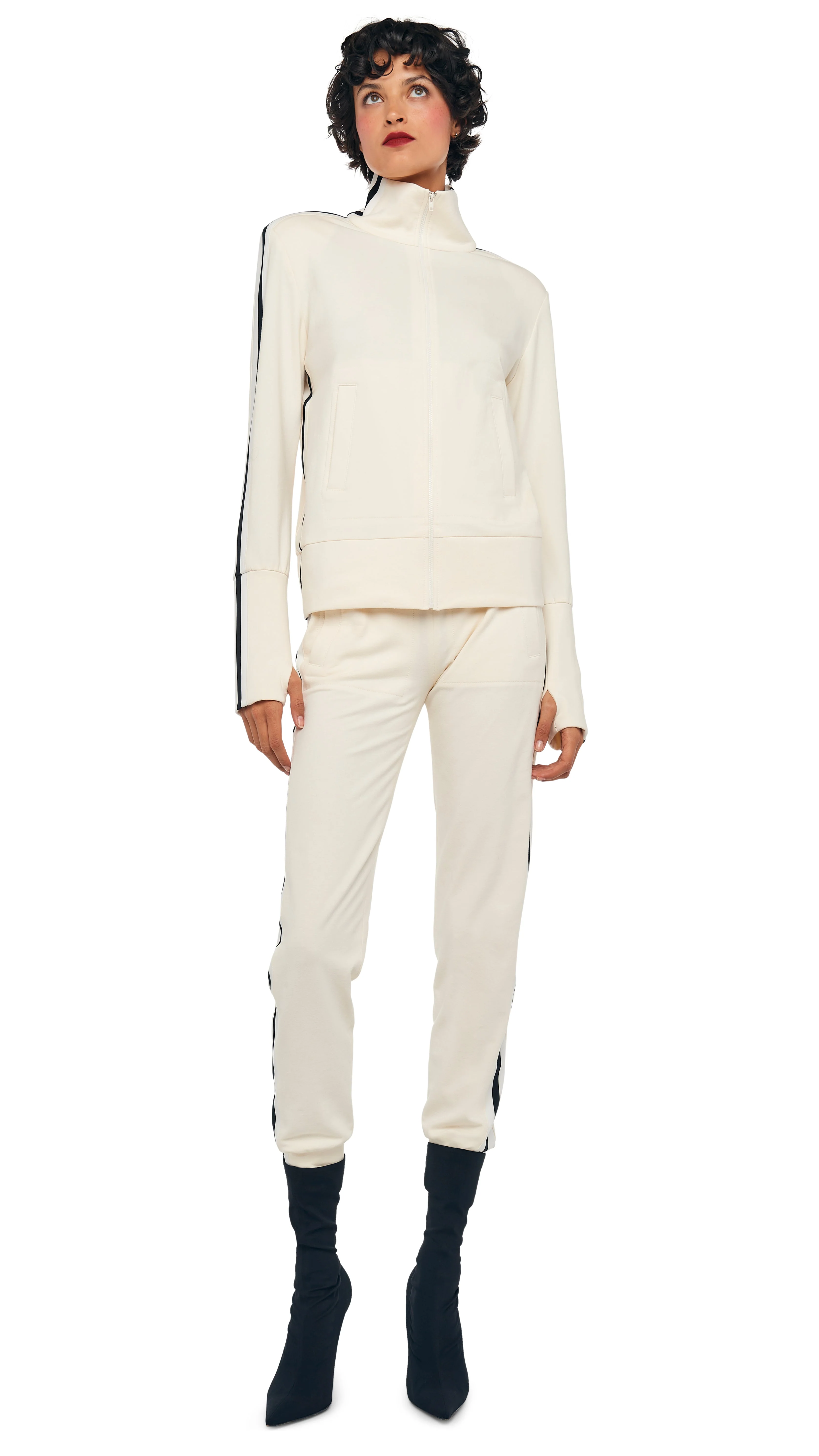 SIDE STRIPE TURTLE JACKET - Image 4