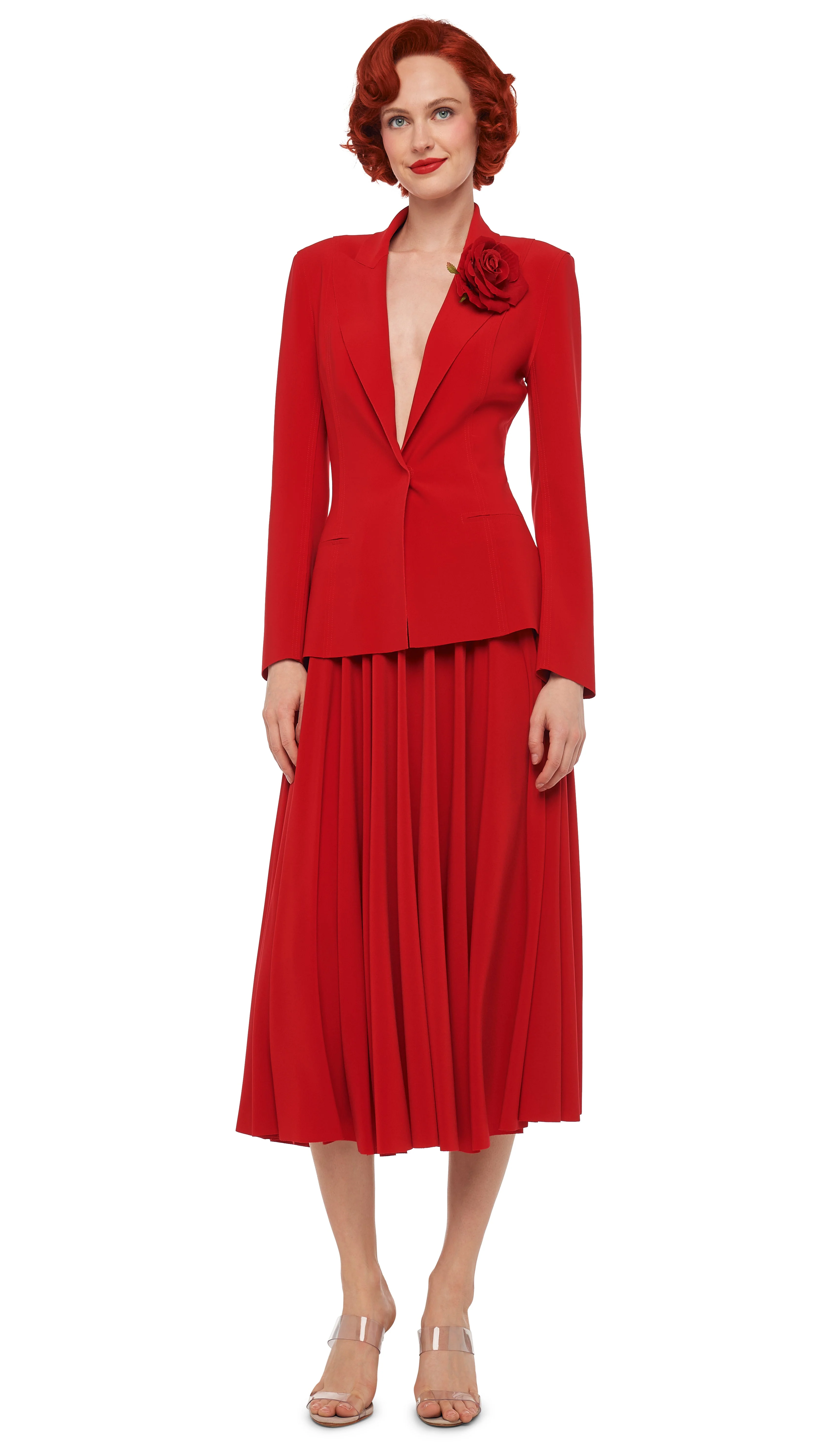 SINGLE BREASTED BOY FIT JACKET - Image 7