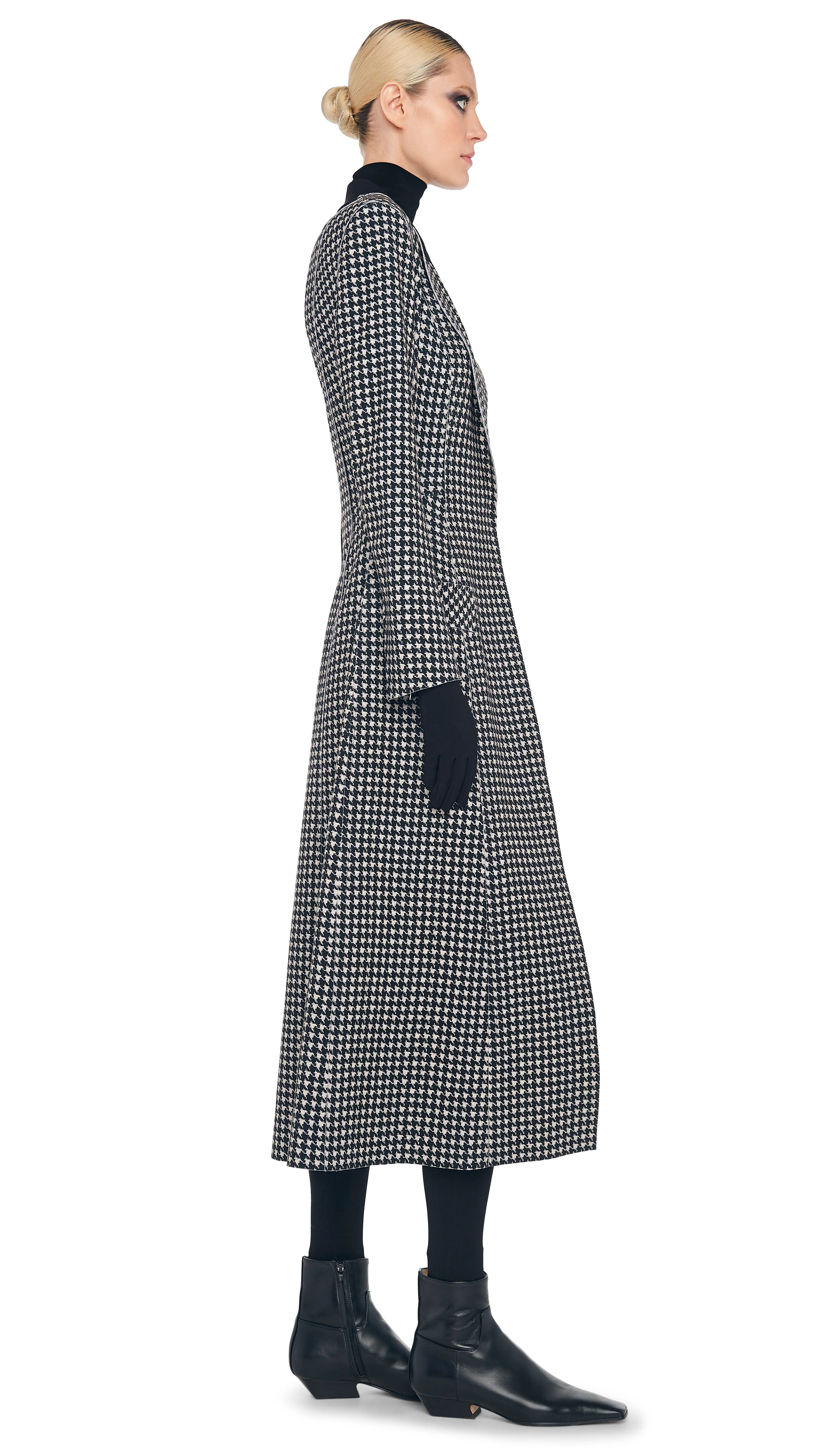 SINGLE BREASTED BOY FIT RIDING COAT - Image 5