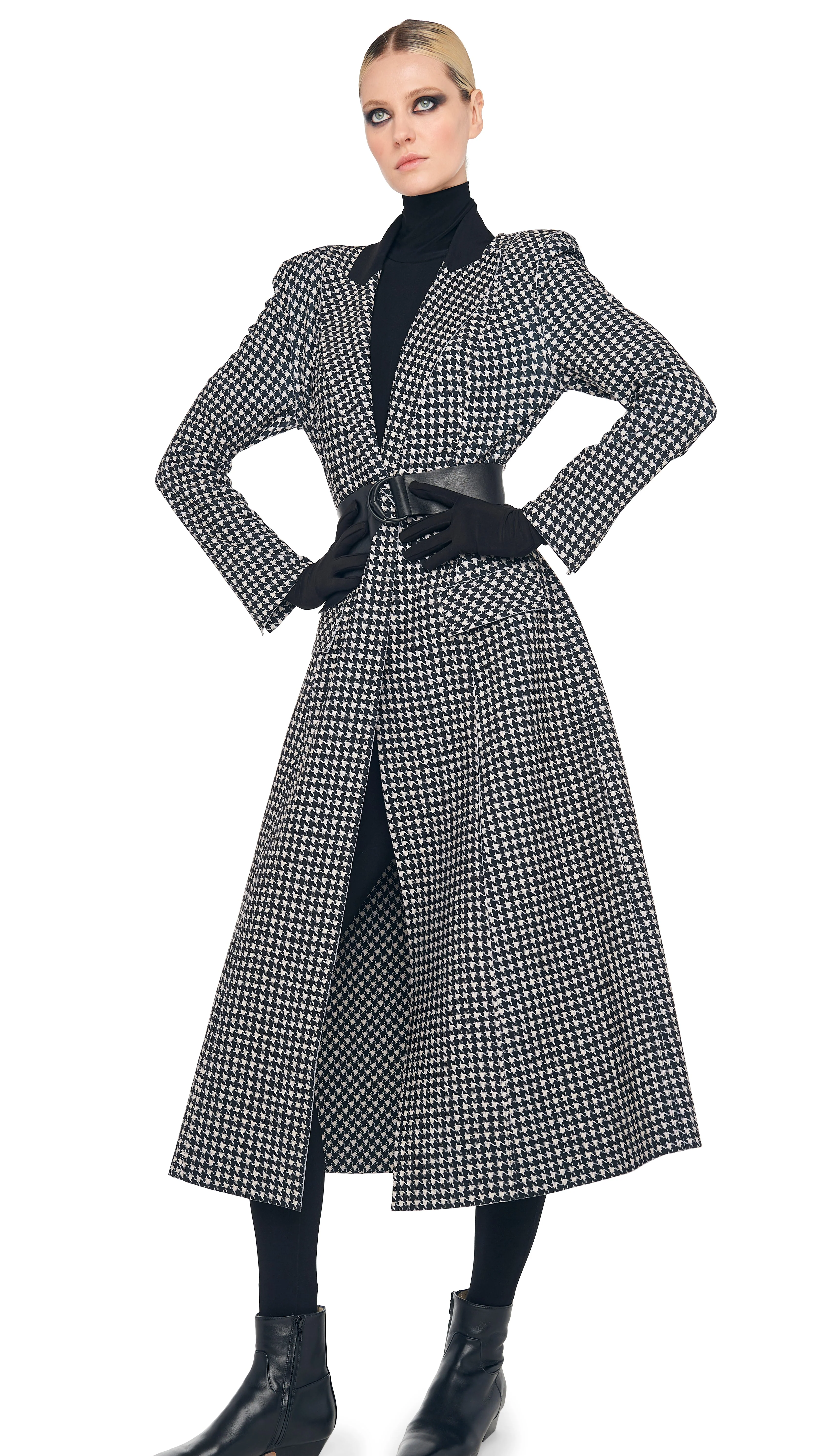 SINGLE BREASTED BOY FIT RIDING COAT - Image 6