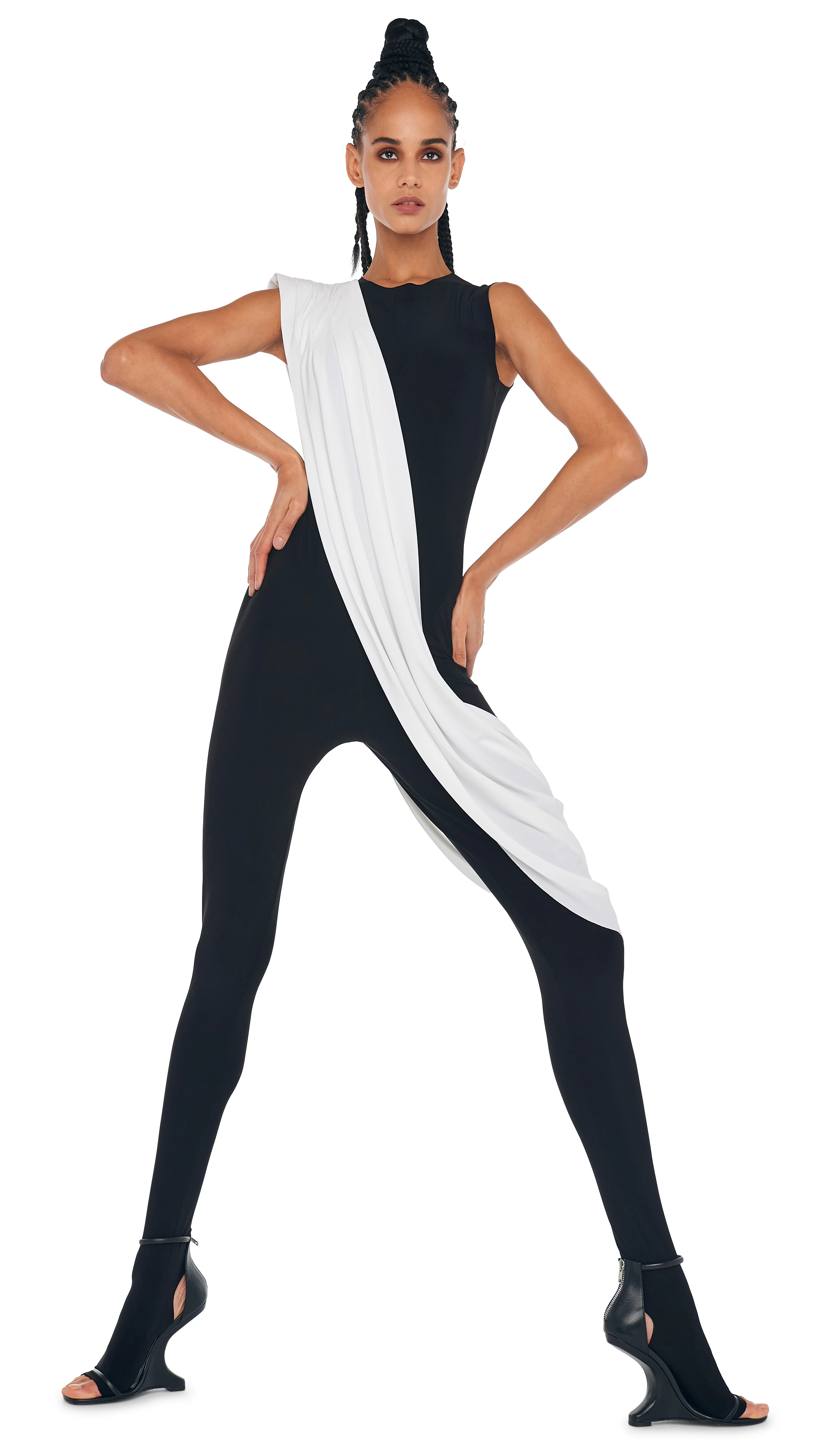 SLEEVELESS CATSUIT W/ FOOTIE - Image 12