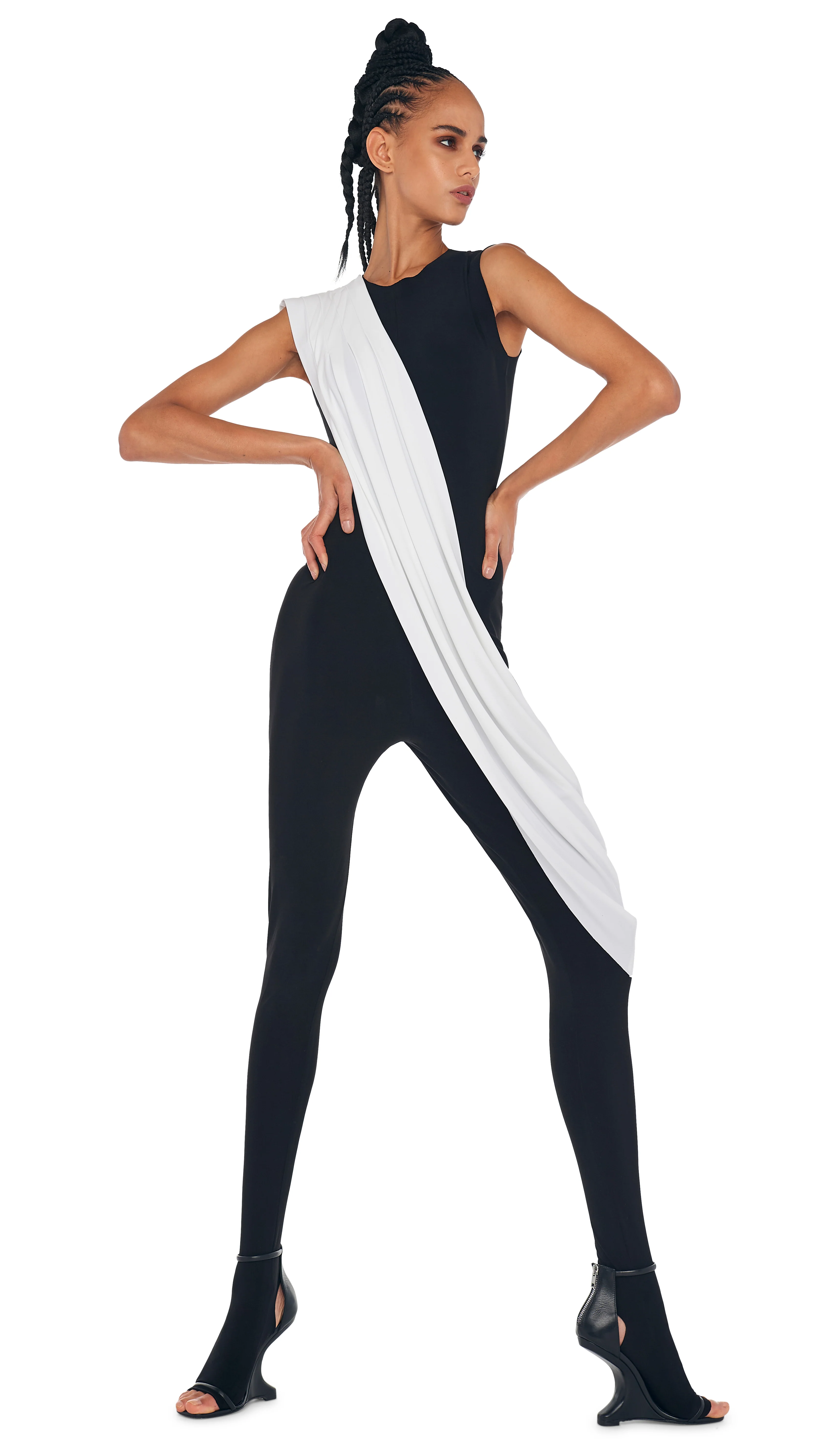 SLEEVELESS CATSUIT W/ FOOTIE - Image 13