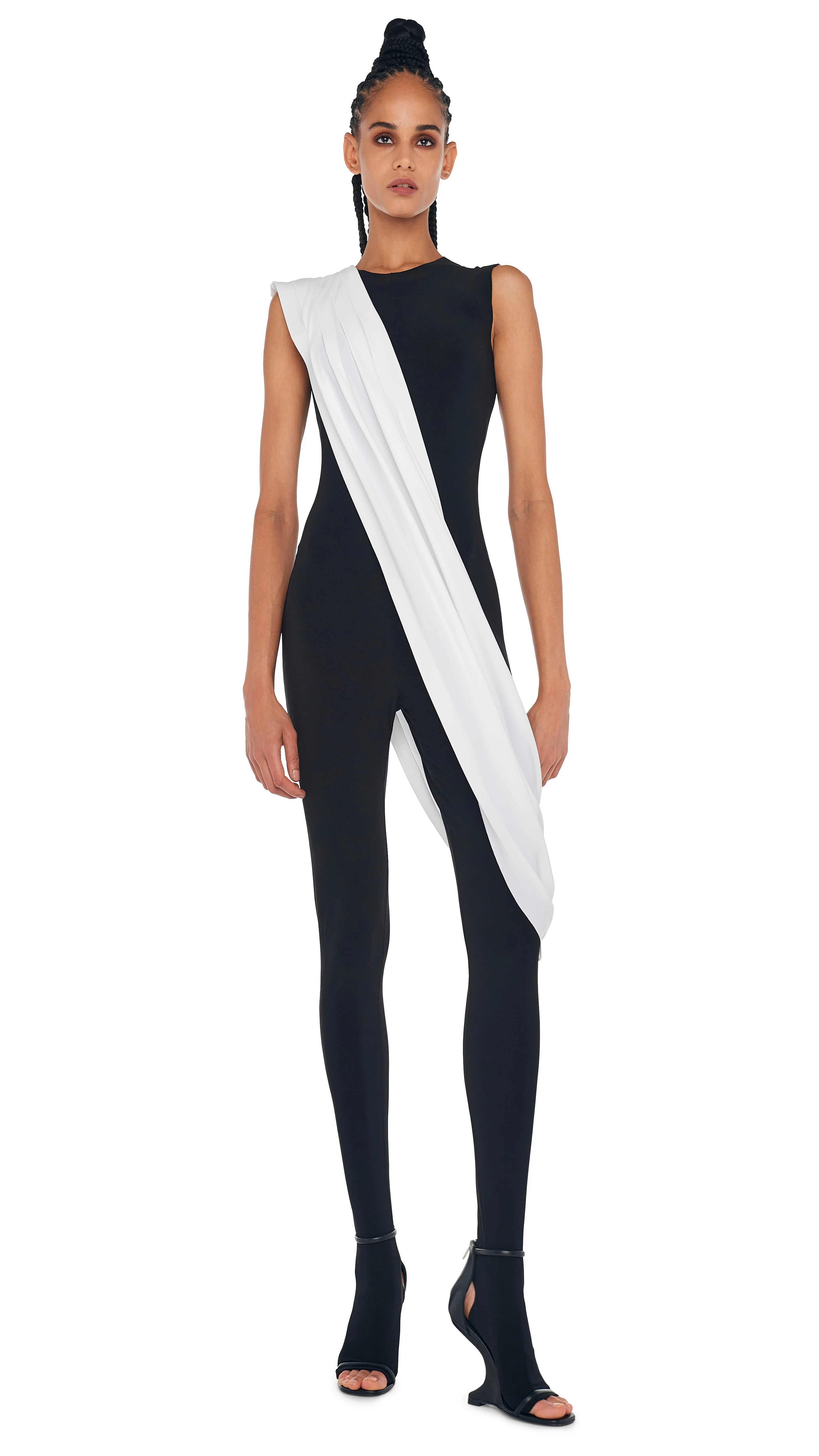 SLEEVELESS CATSUIT W/ FOOTIE - Image 5