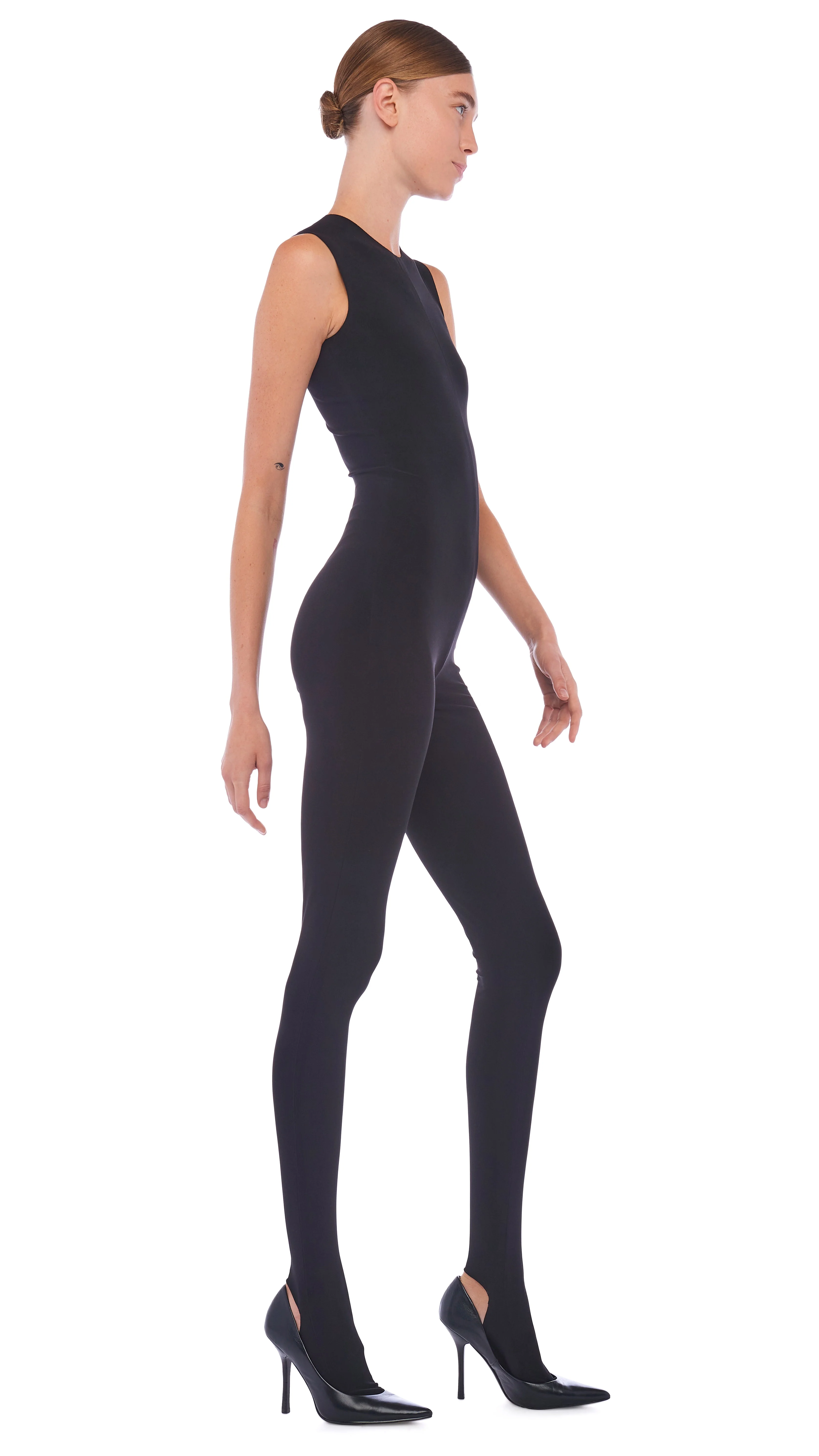 SLEEVELESS CATSUIT W/ FOOTIE - Image 6