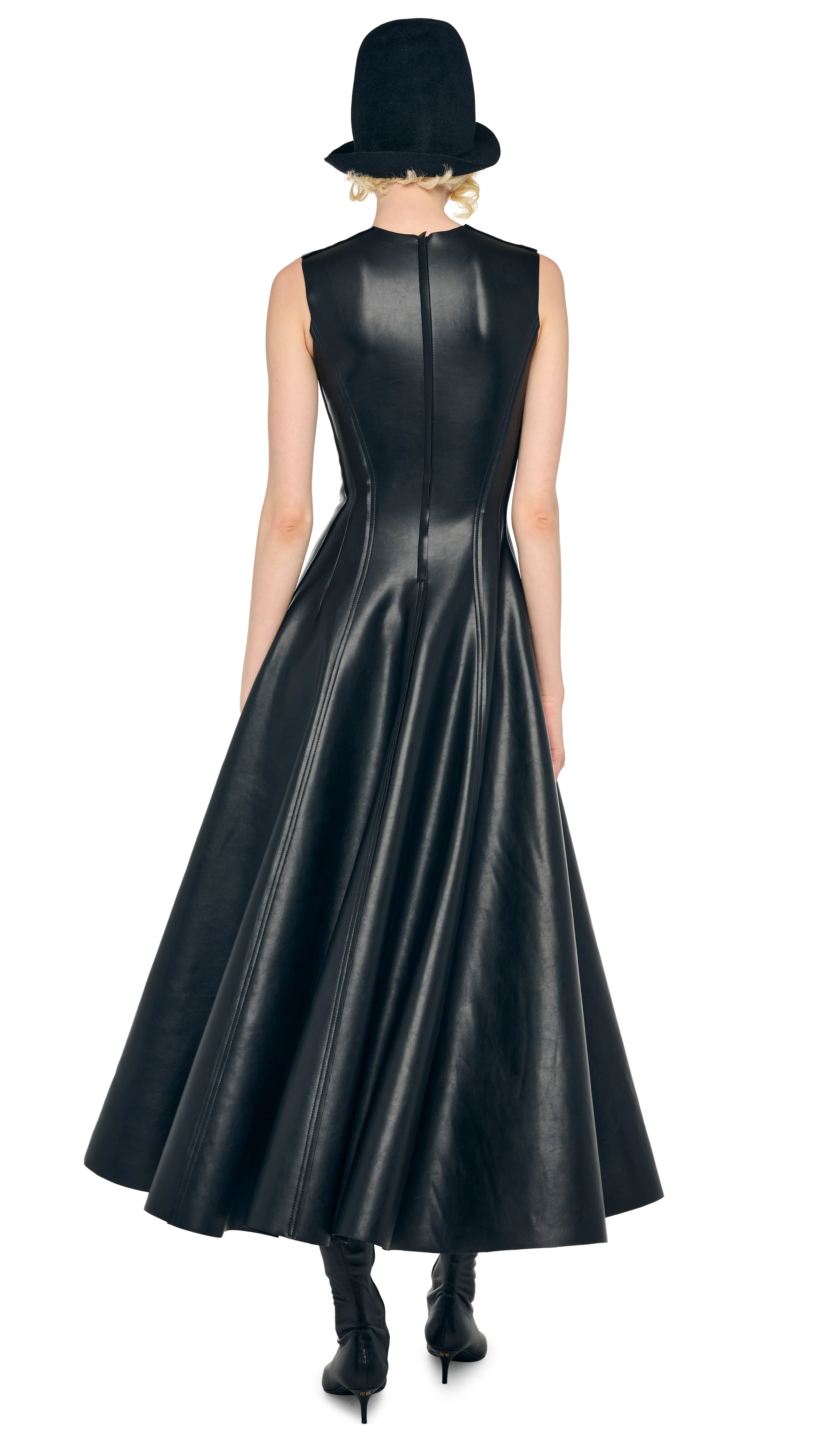 SLEEVELESS LONG GRACE DRESS - Image 3