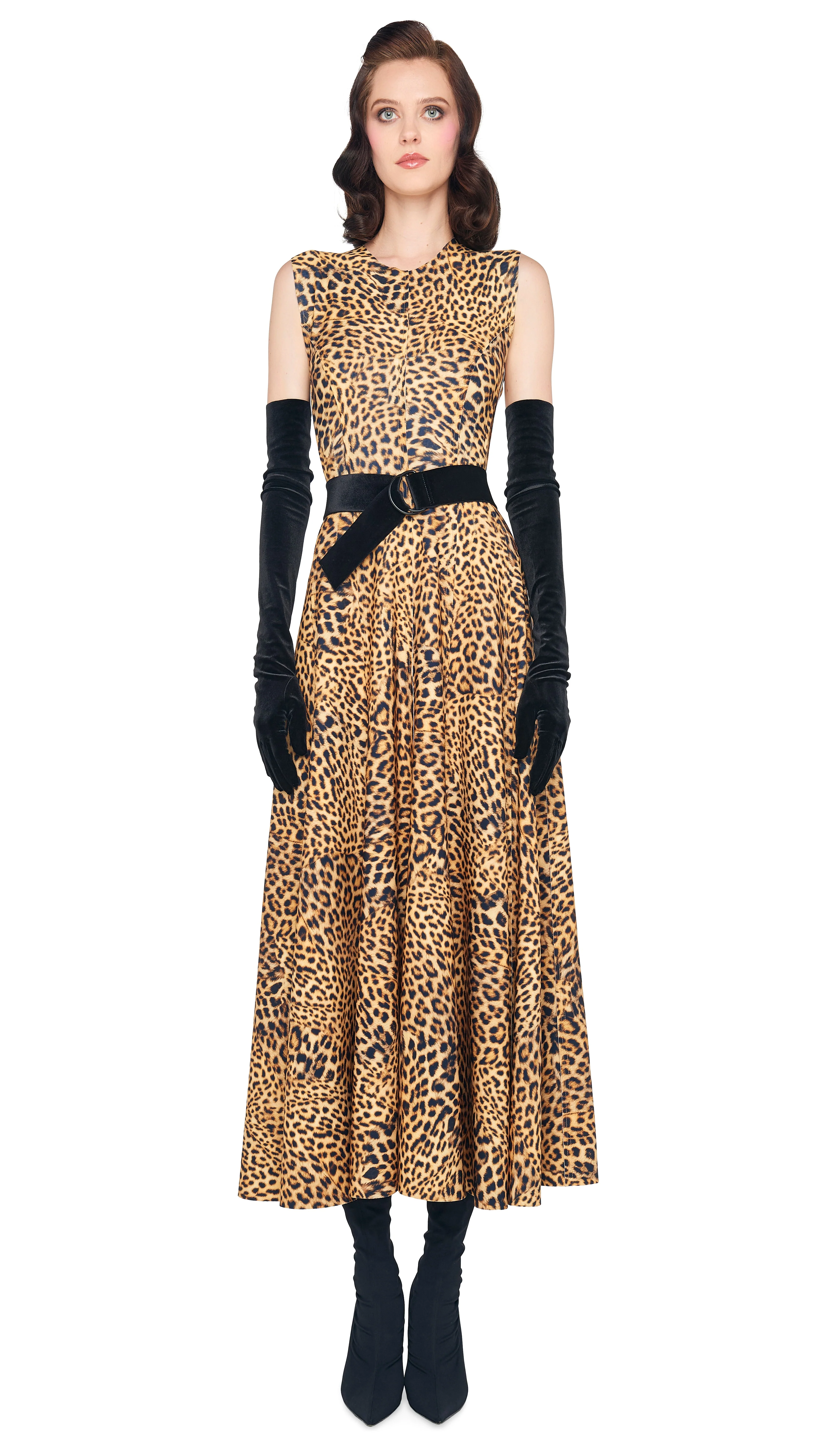 SLEEVELESS LONG GRACE DRESS - Image 2