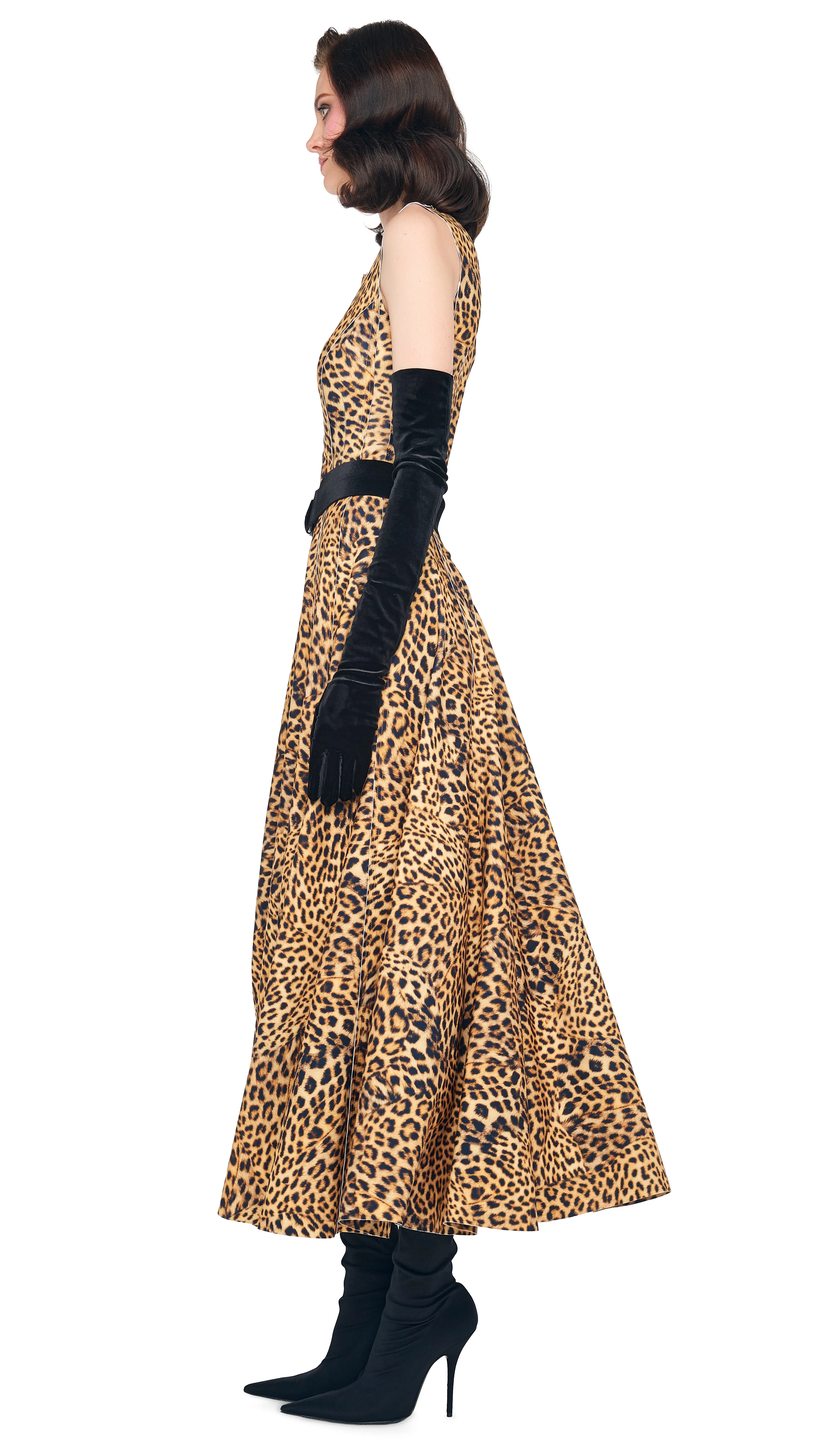 SLEEVELESS LONG GRACE DRESS - Image 3