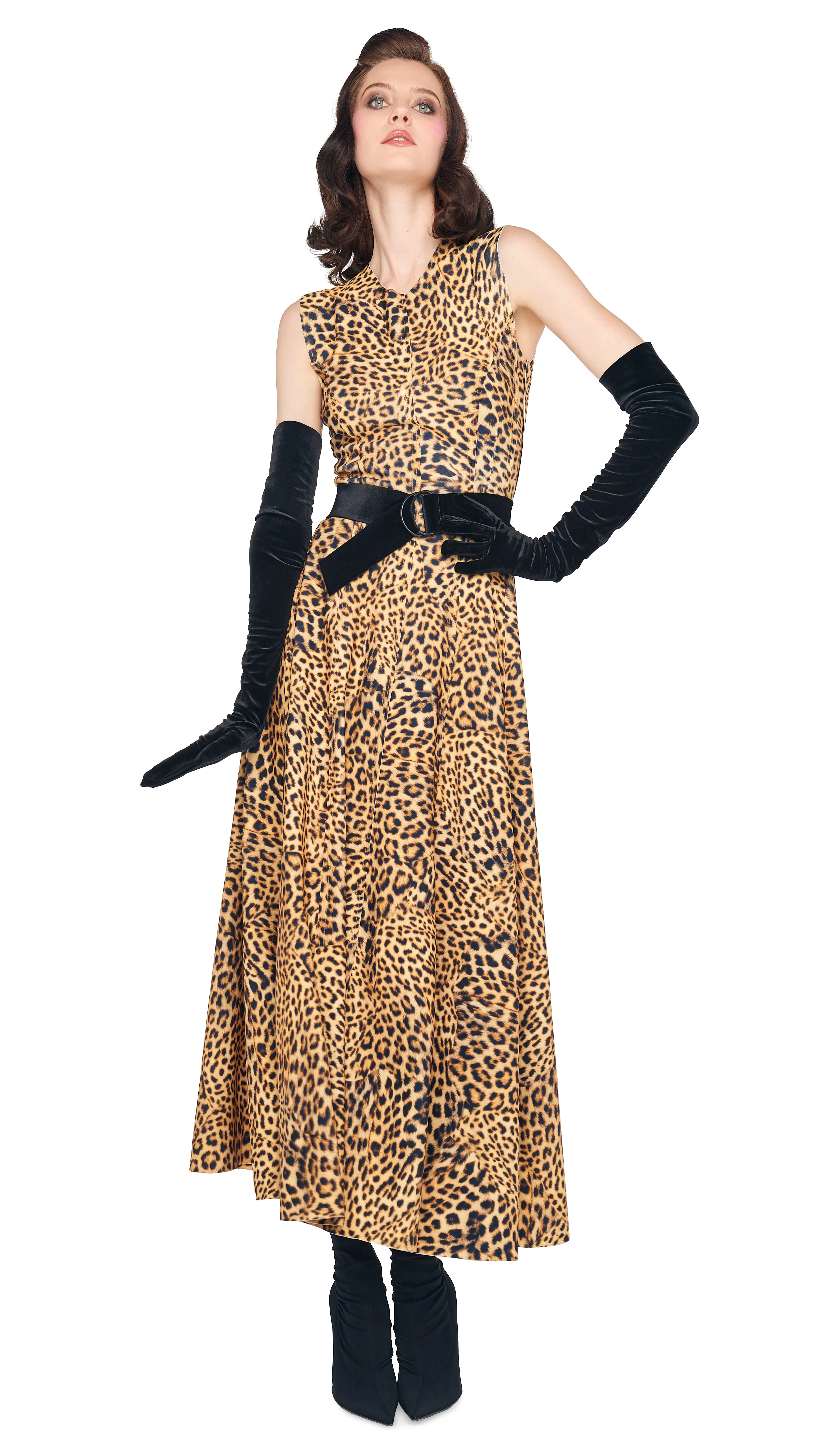 SLEEVELESS LONG GRACE DRESS - Image 6