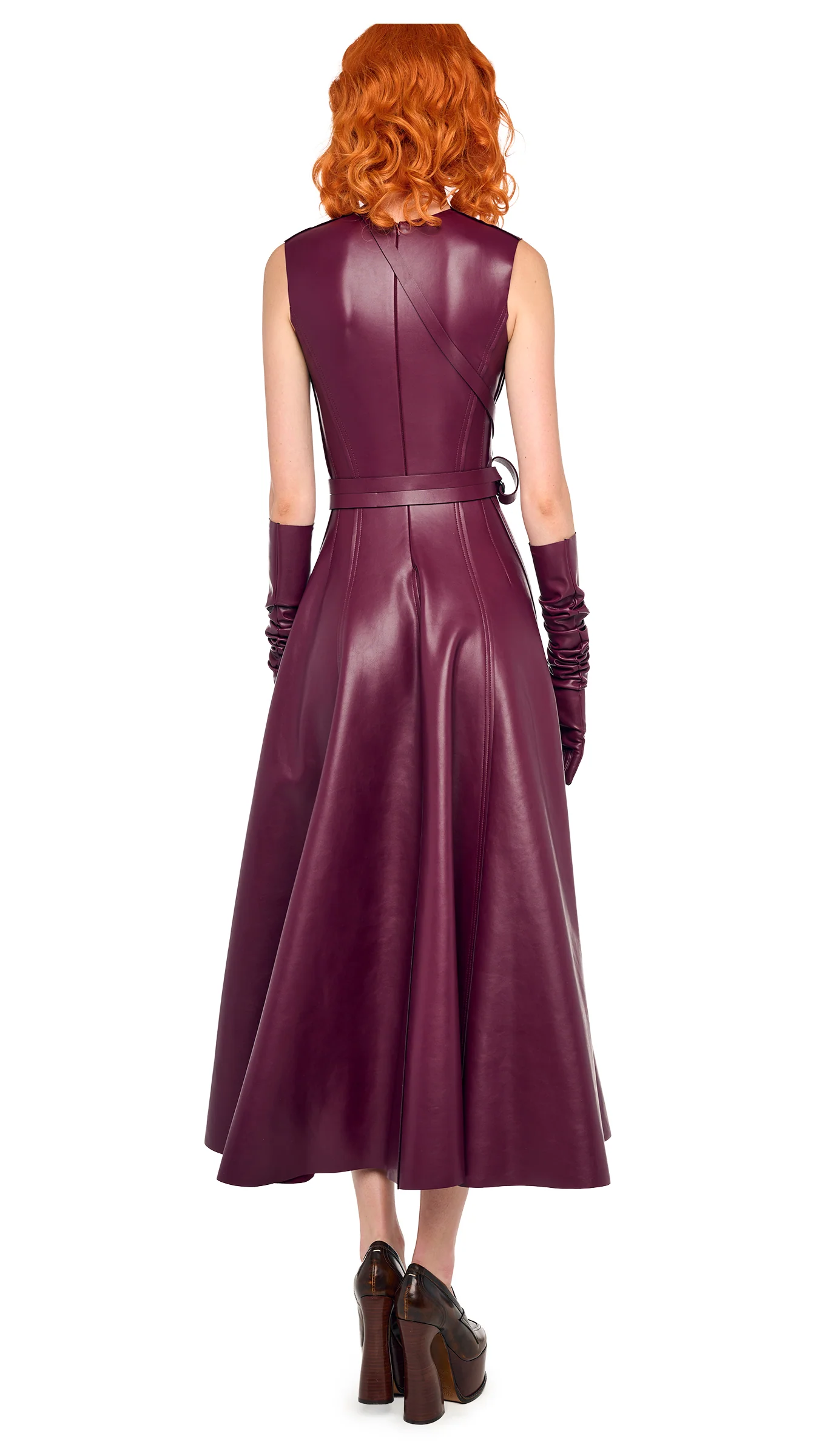 SLEEVELESS LONG GRACE DRESS - Image 3