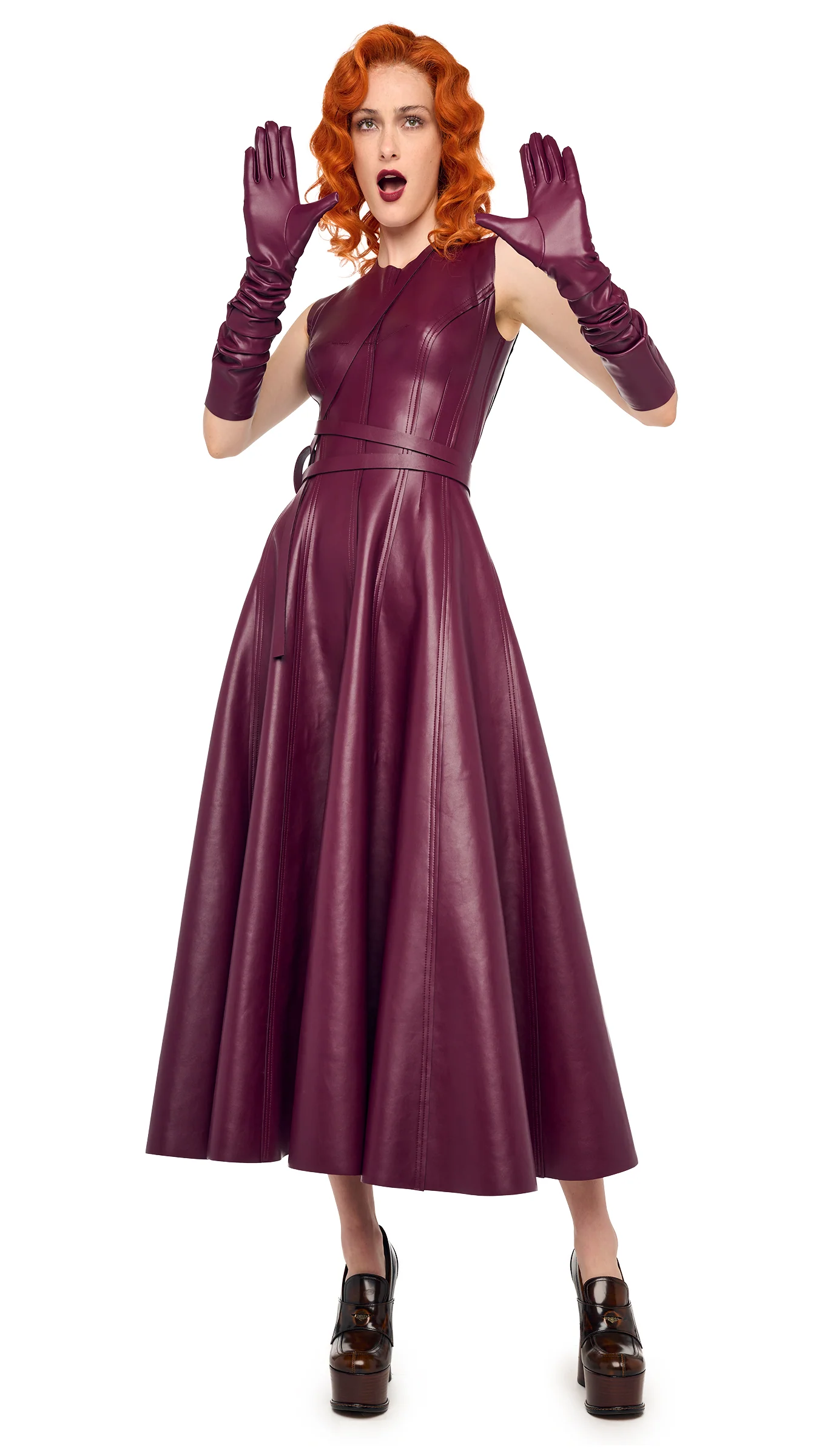 SLEEVELESS LONG GRACE DRESS - Image 6