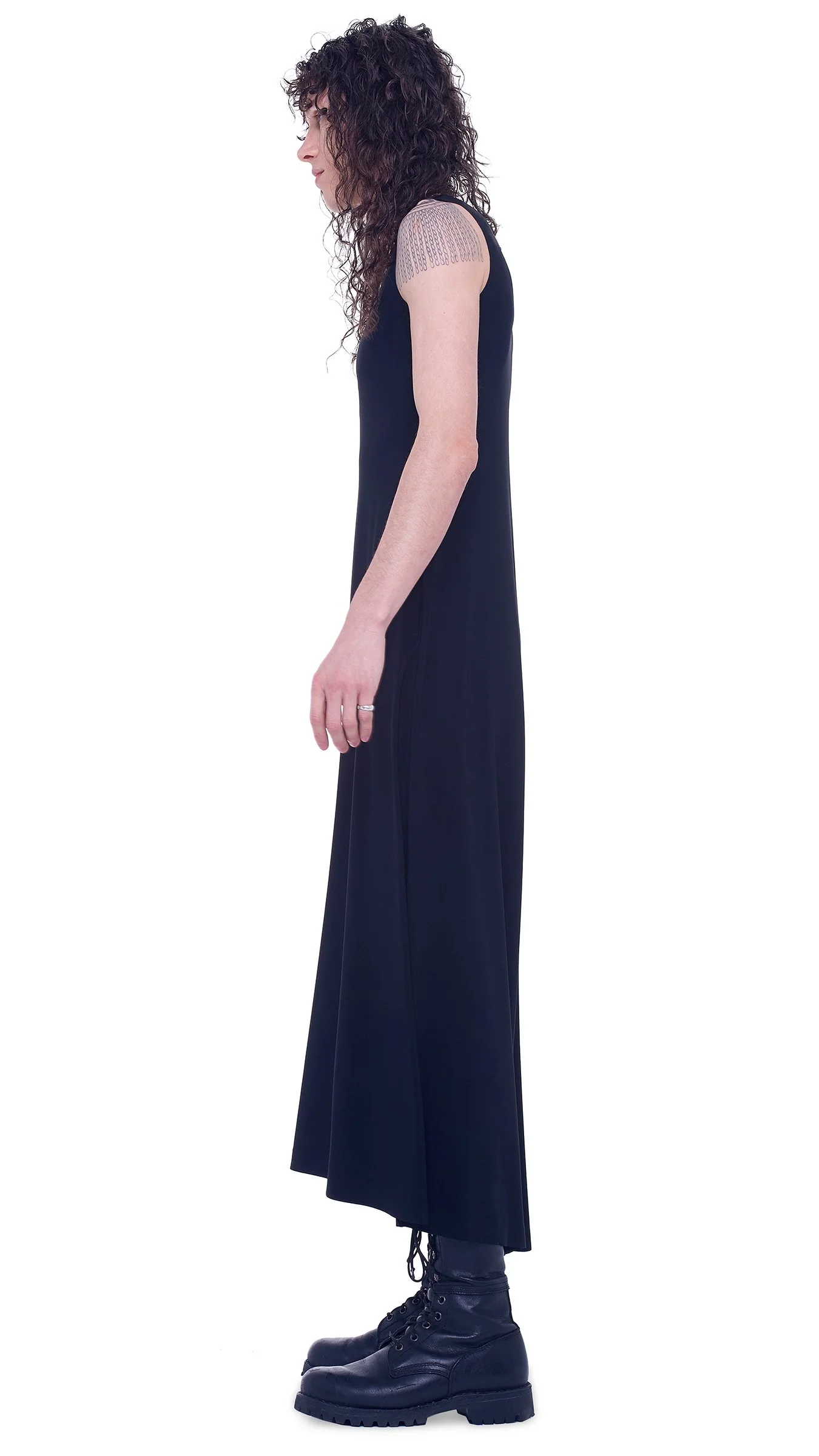 SLEEVELESS LONG SWING DRESS - Image 11