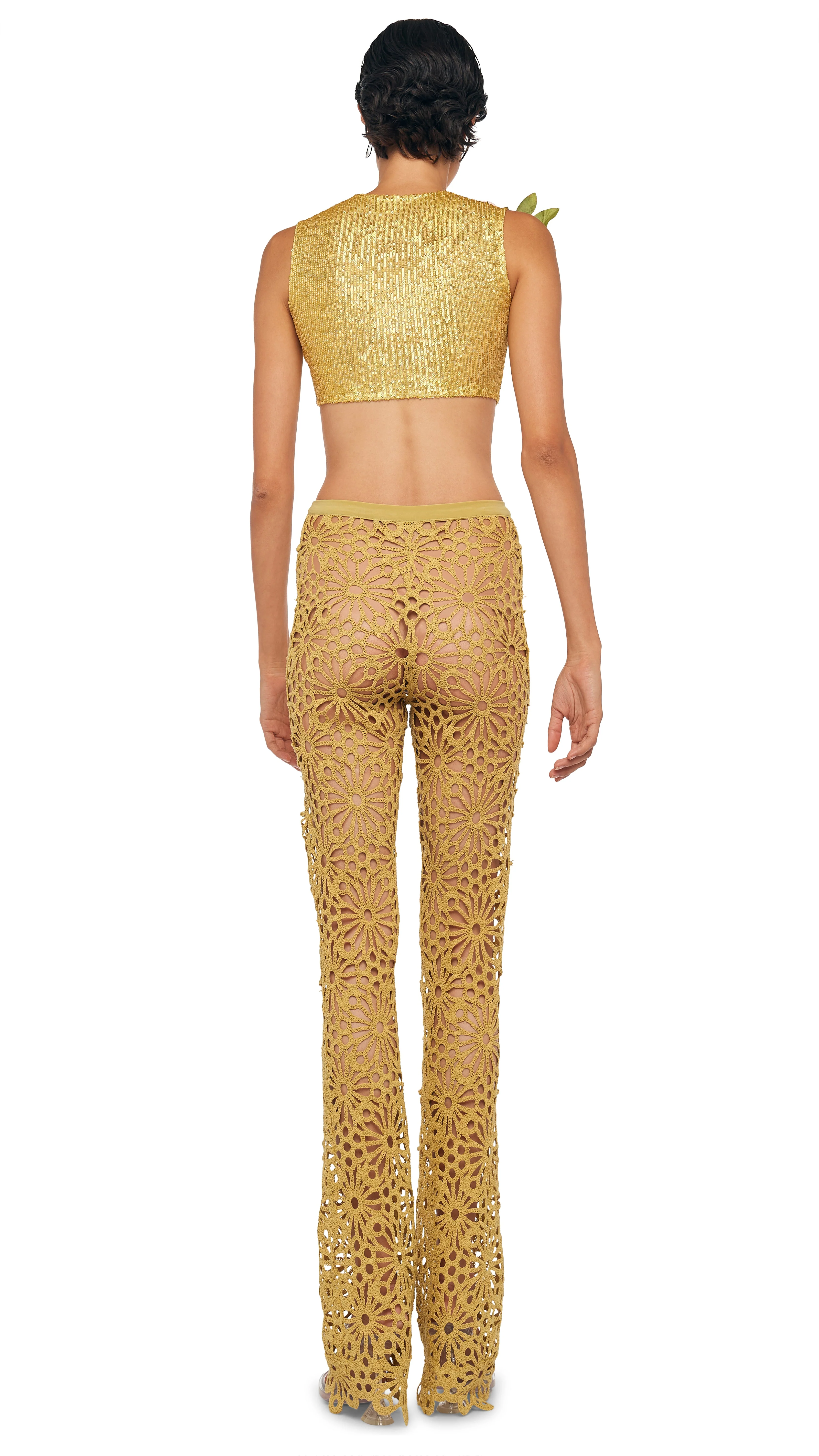 SLEEVELESS SLIM FIT CROPPED TOP - Image 4