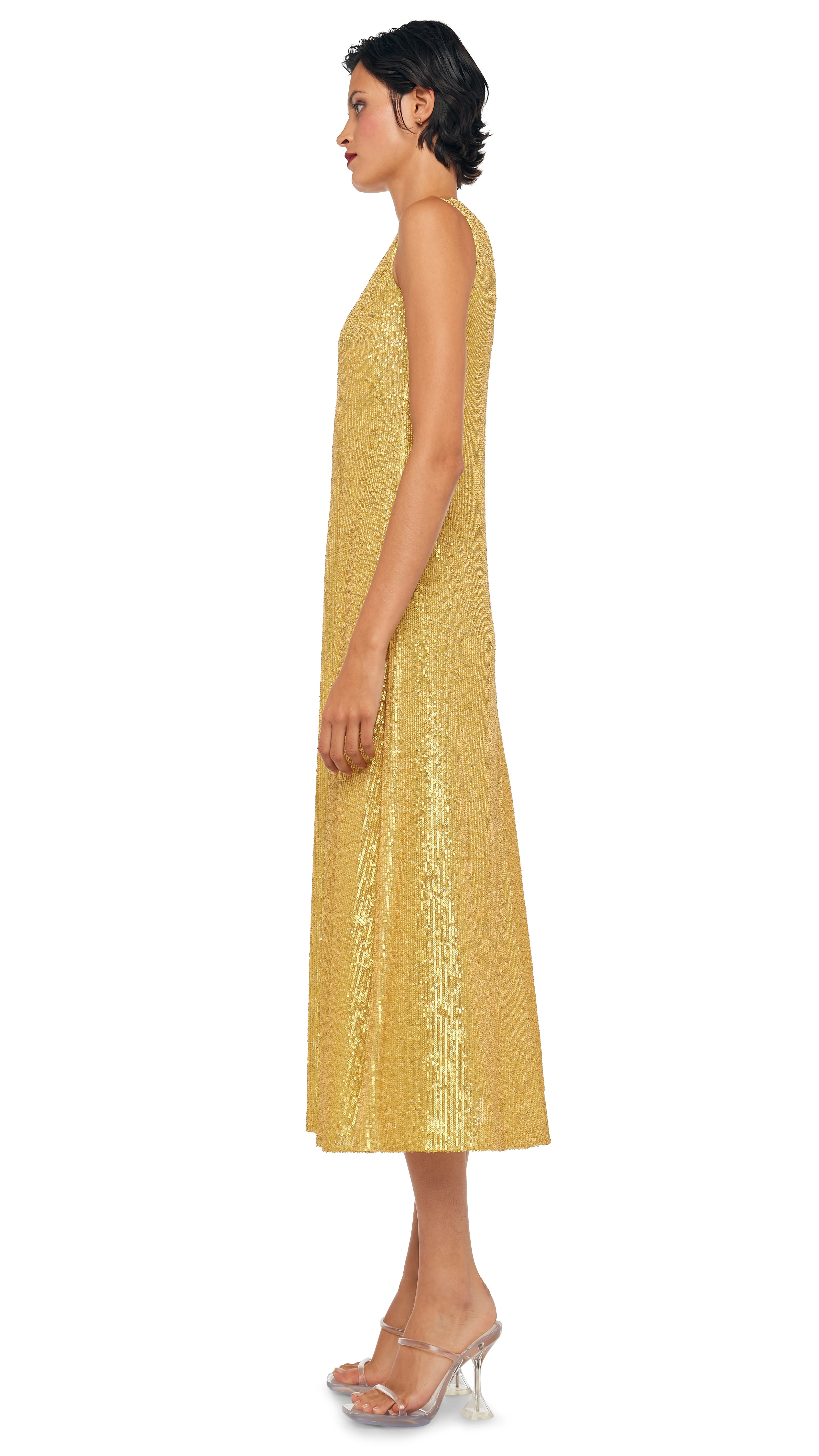 SLEEVELESS SWING DRESS - Image 2