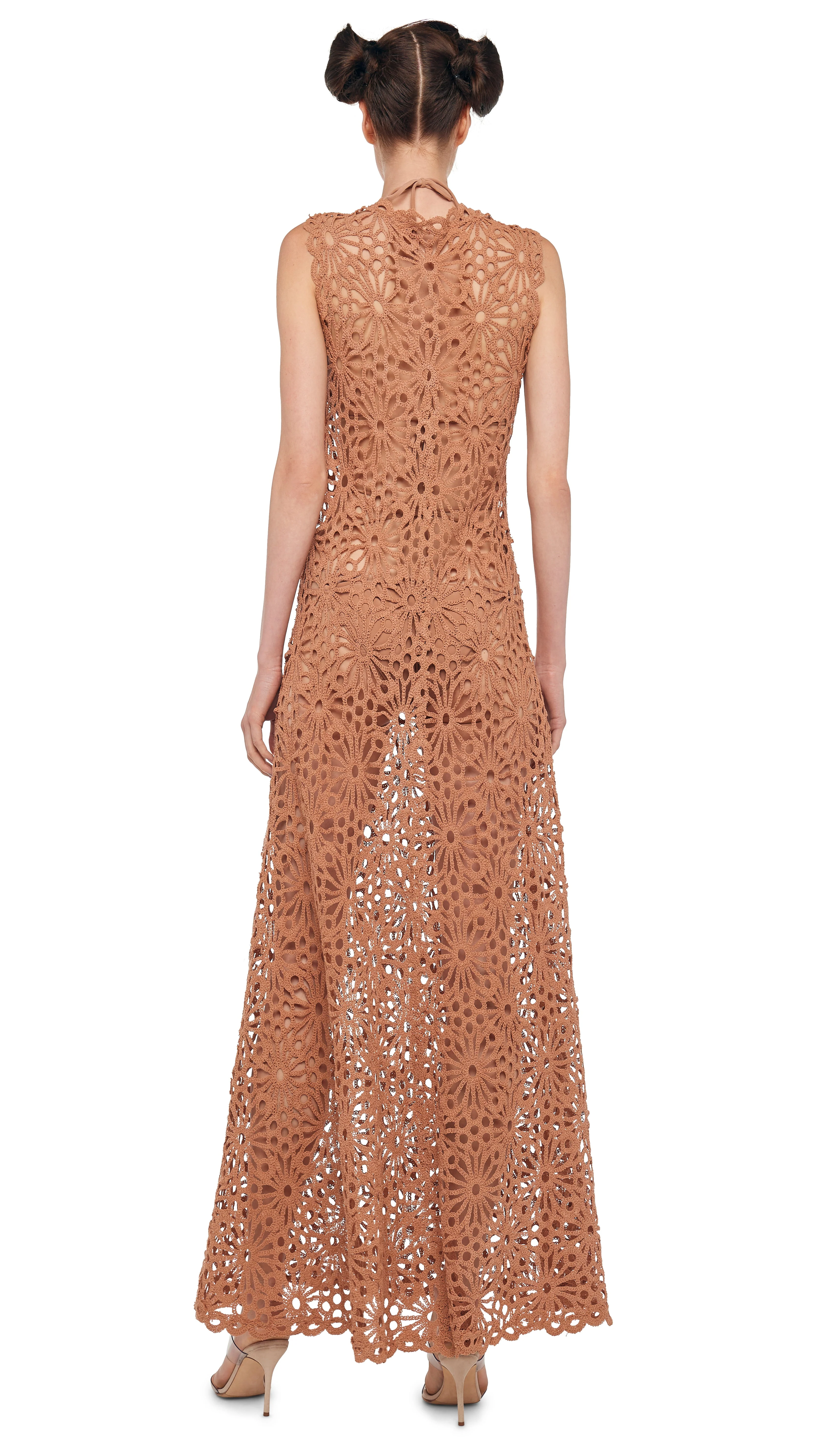 SLEEVELESS SWING MAXI DRESS - Image 3