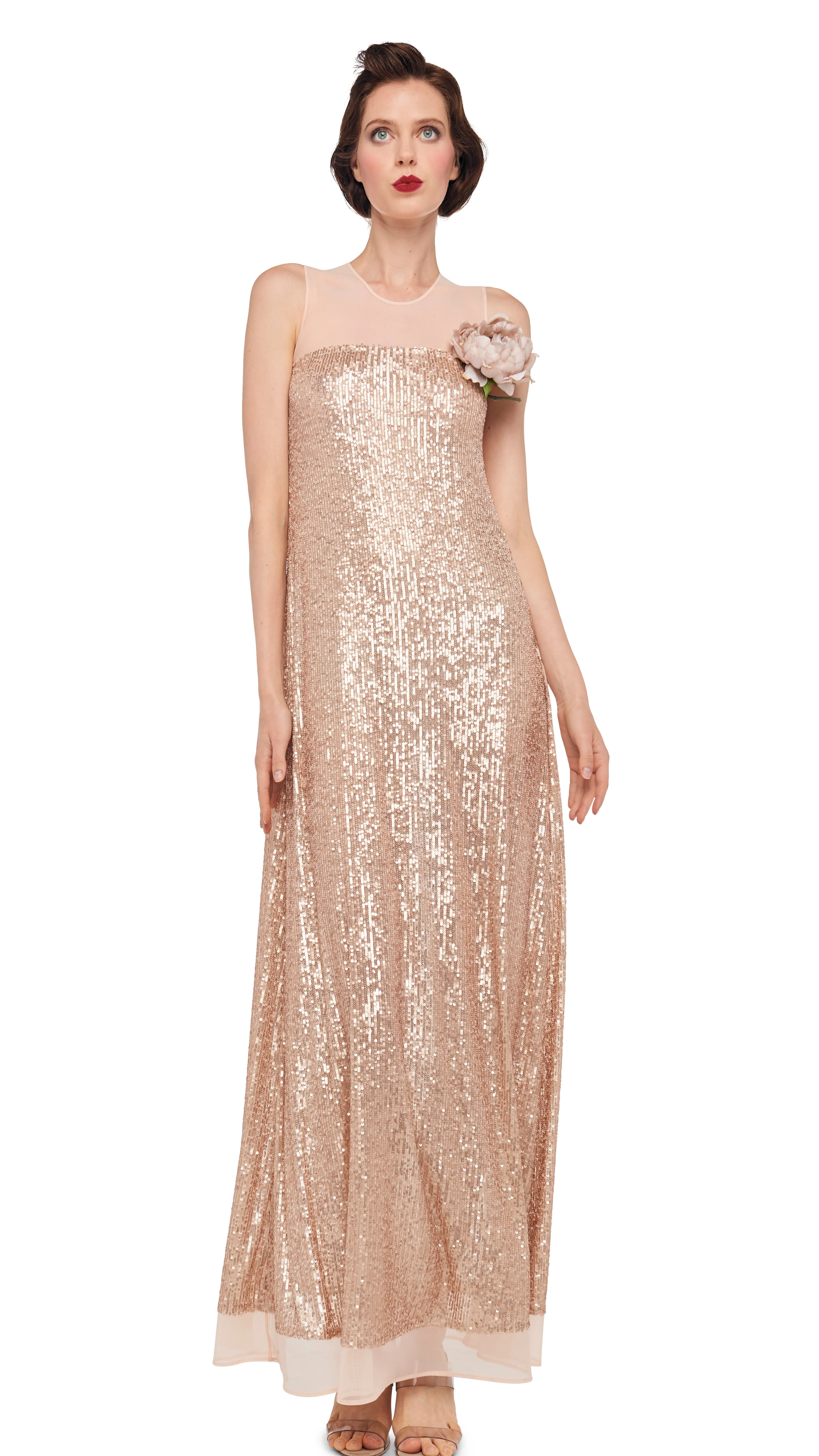 SLEEVELESS SWING MAXI DRESS - Image 6