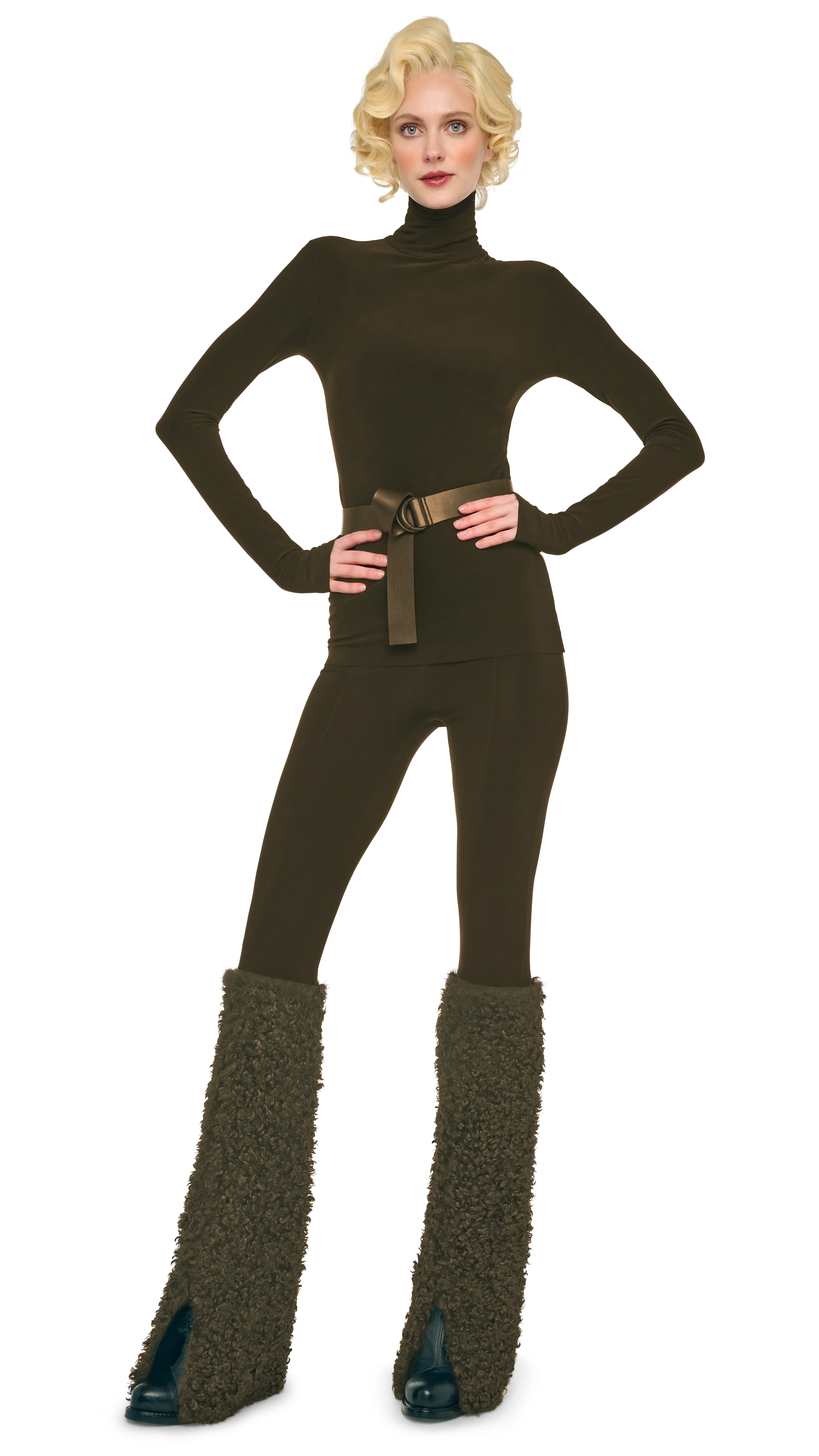 SLIM FIT LONG SLEEVE TURTLE TOP - Image 4