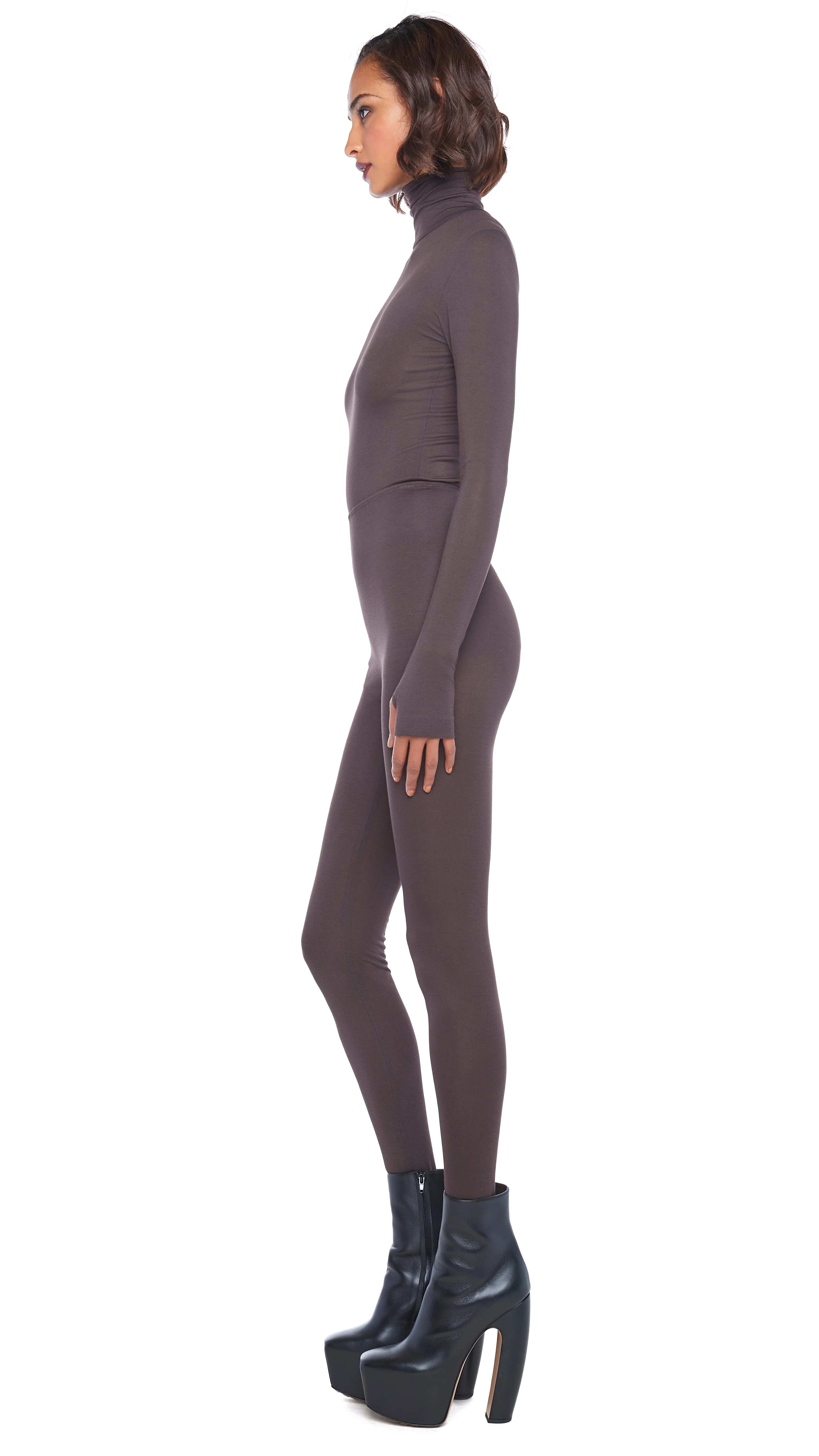 SLIM FIT LONG SLEEVE TURTLE TOP - Image 2