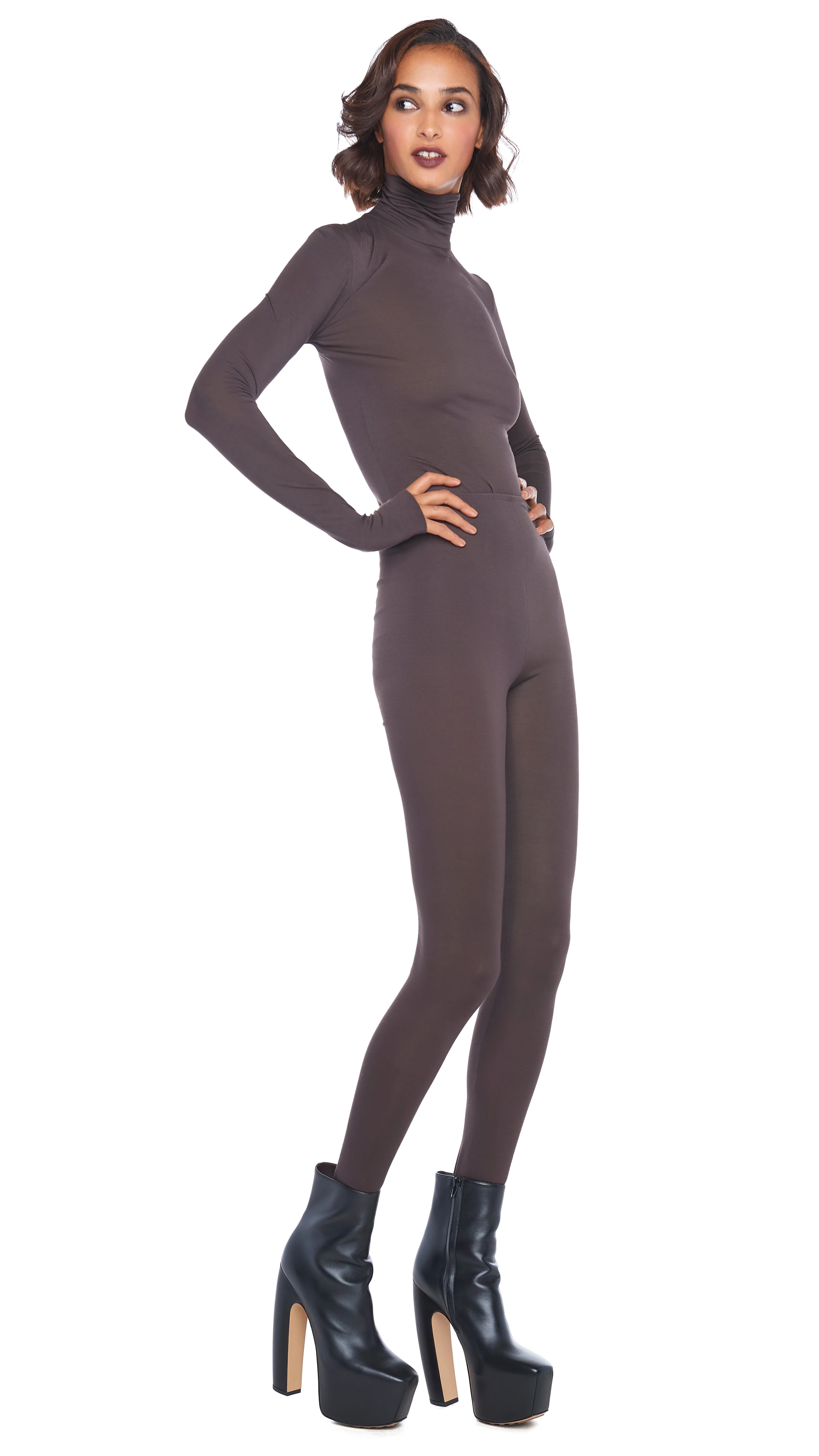 SLIM FIT LONG SLEEVE TURTLE TOP - Image 6