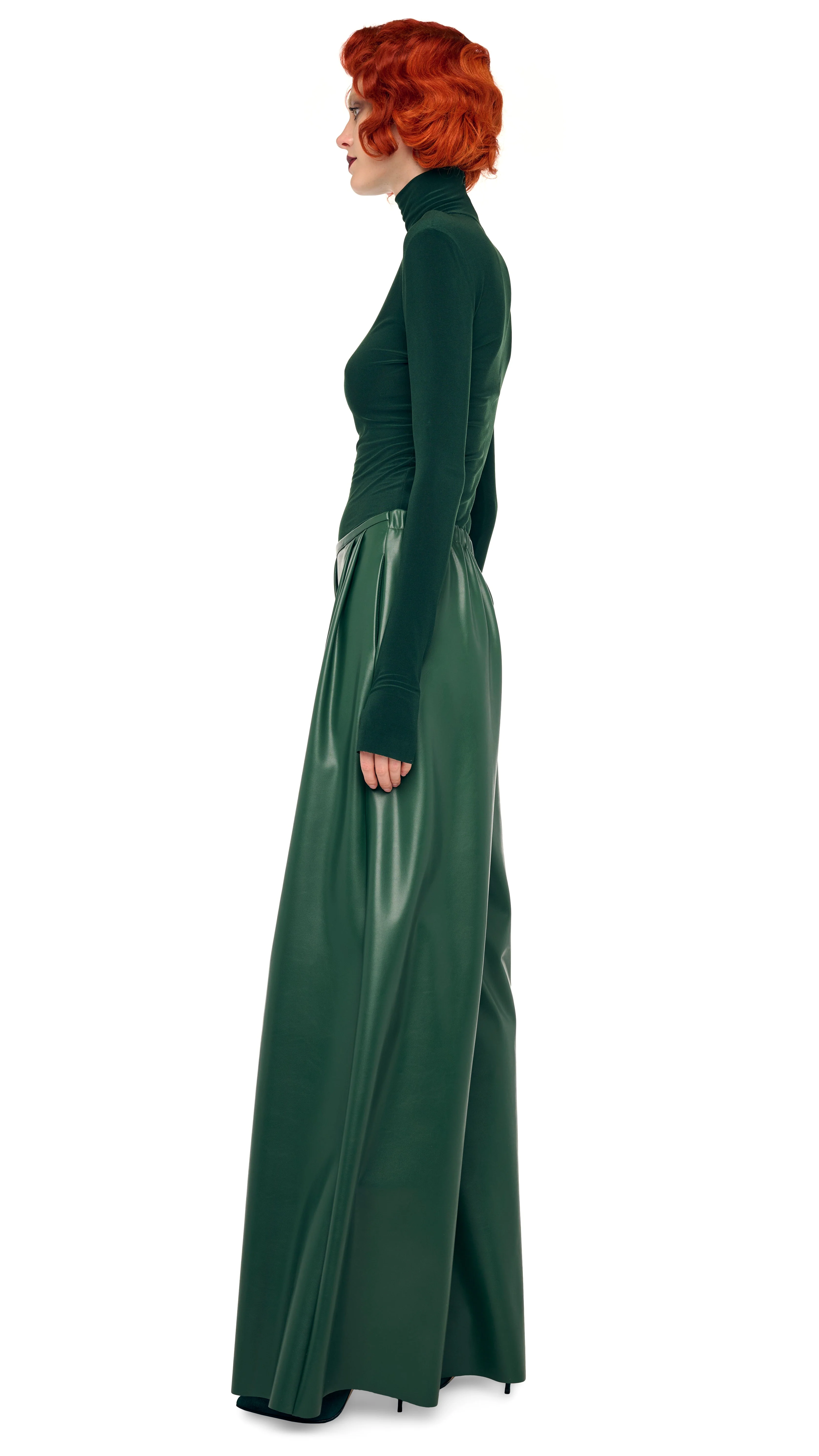 SLIM FIT LONG SLEEVE TURTLE TOP - Image 2