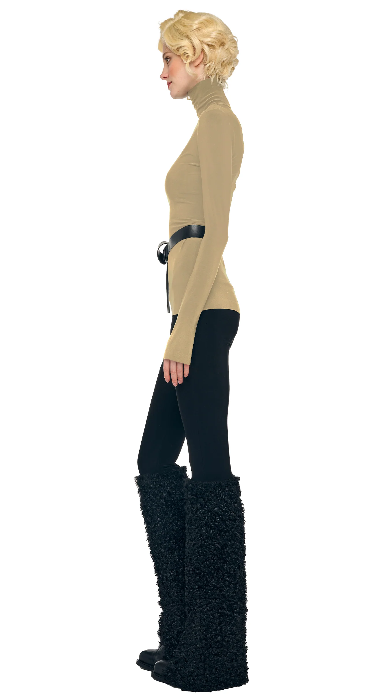 SLIM FIT LONG SLEEVE TURTLE TOP - Image 2