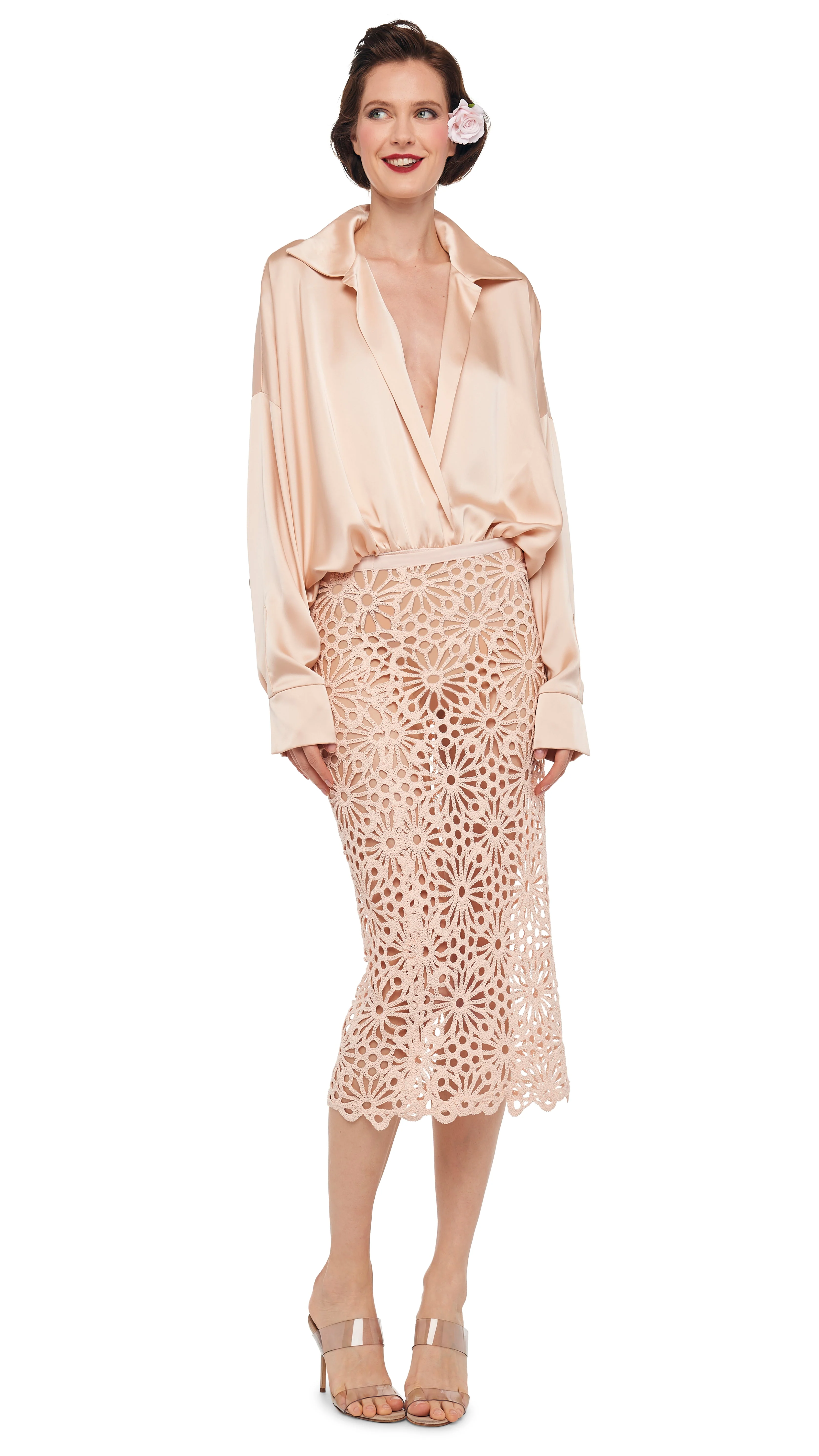 STRAIGHT SKIRT TO KNEE - Image 10