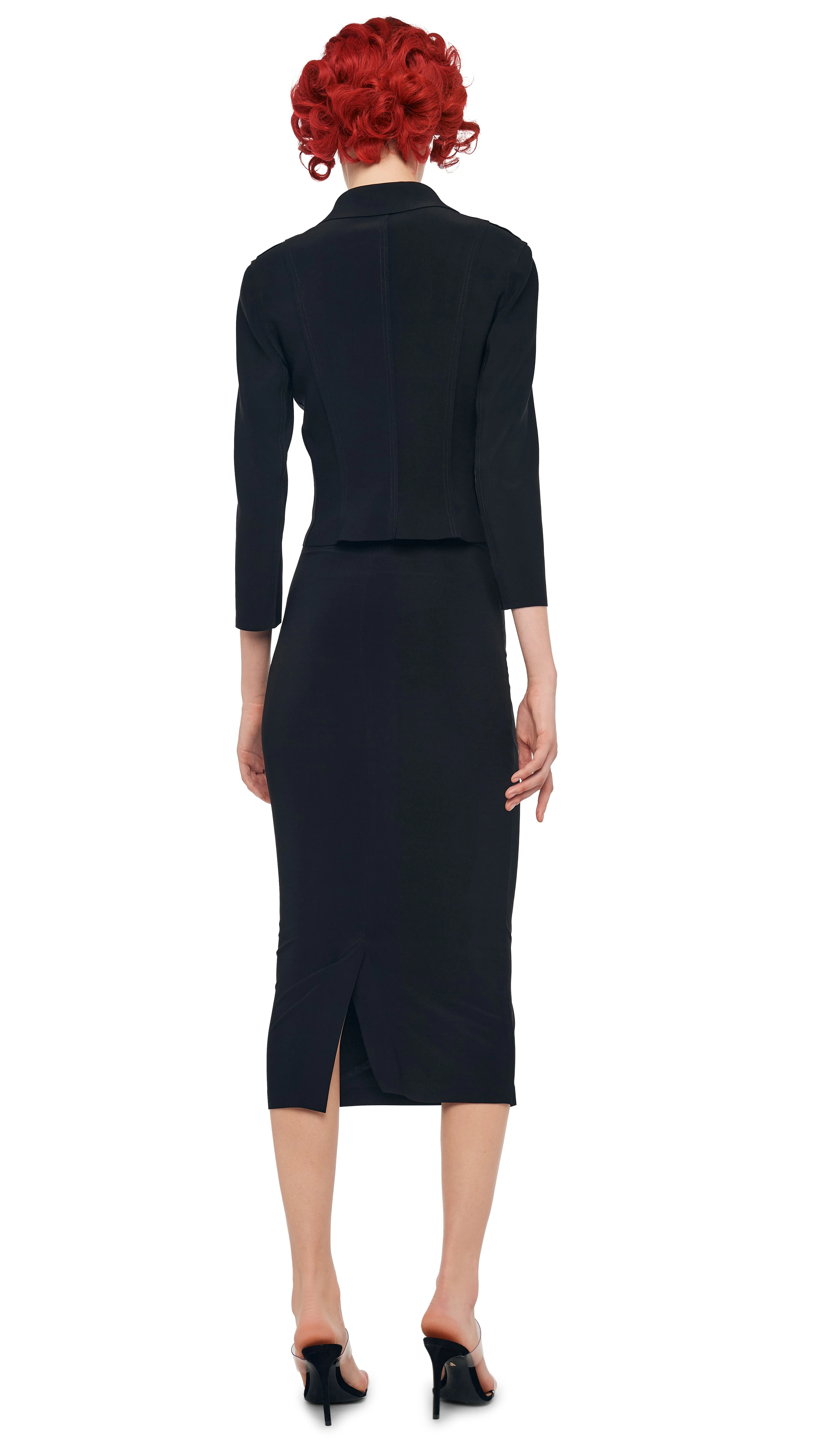 STRAIGHT SKIRT TO MIDCALF - Image 3