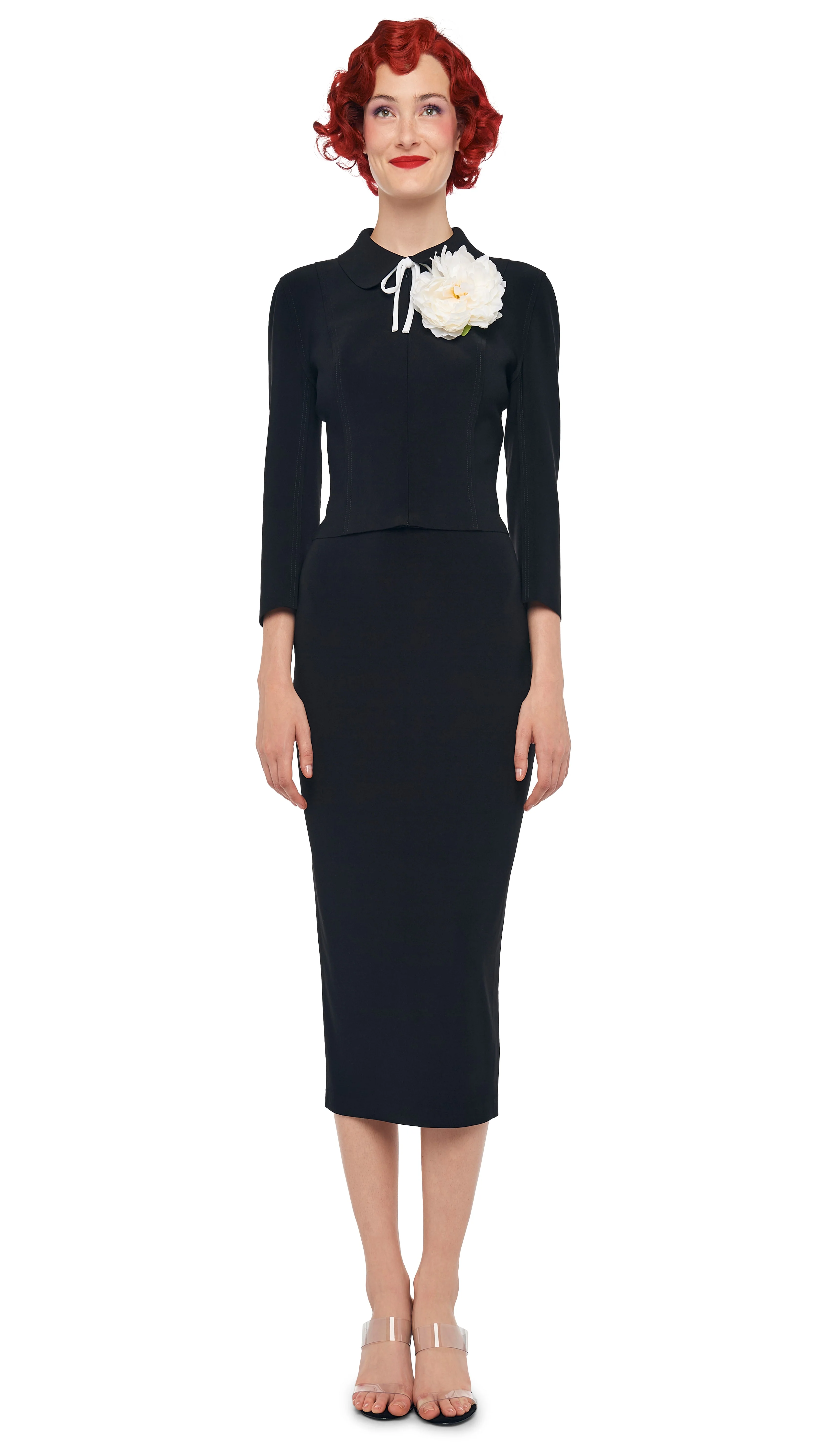 STRAIGHT SKIRT TO MIDCALF - Image 4