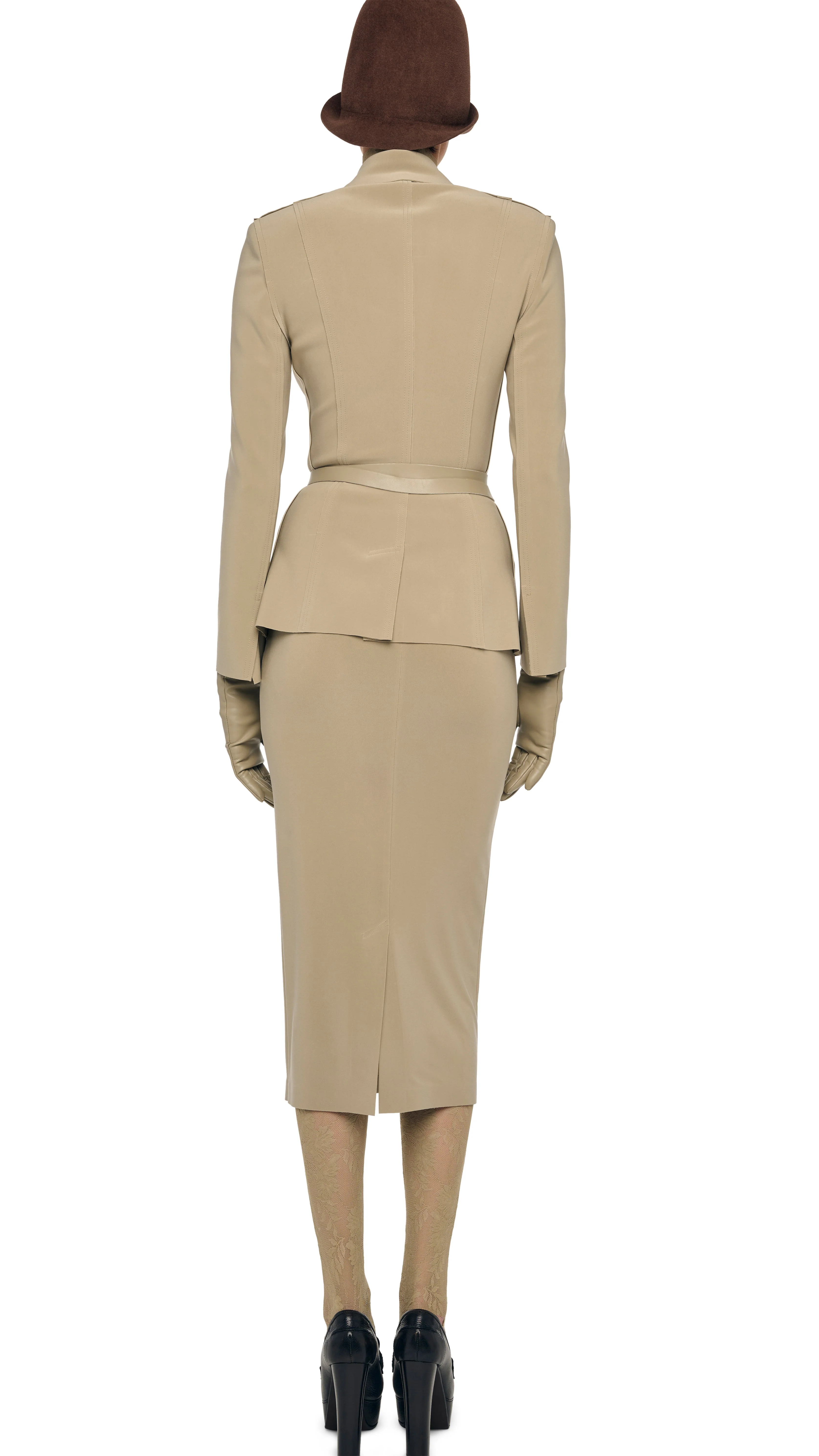 STRAIGHT SKIRT TO MIDCALF - Image 3