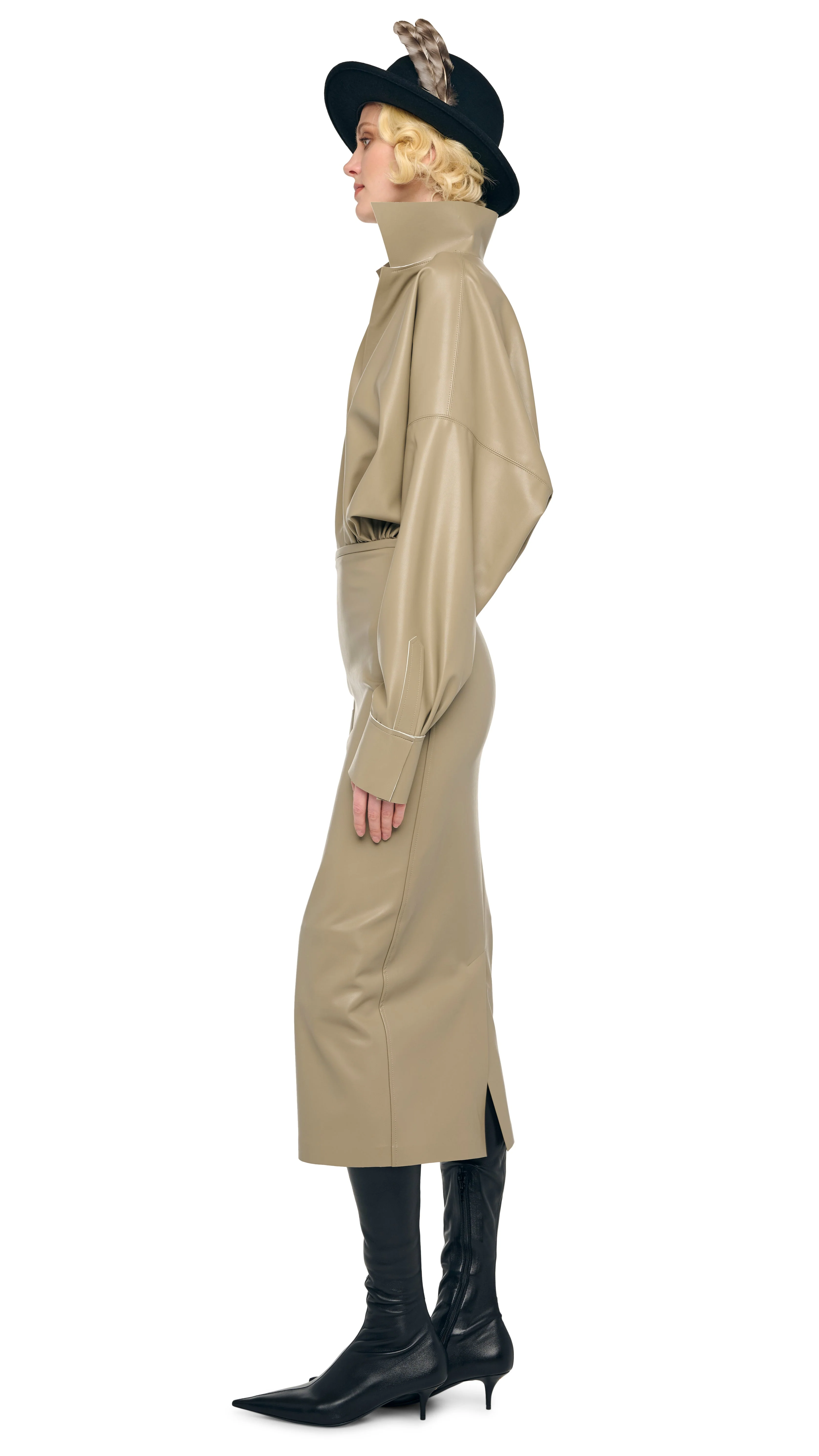STRAIGHT SKIRT TO MIDCALF - Image 2