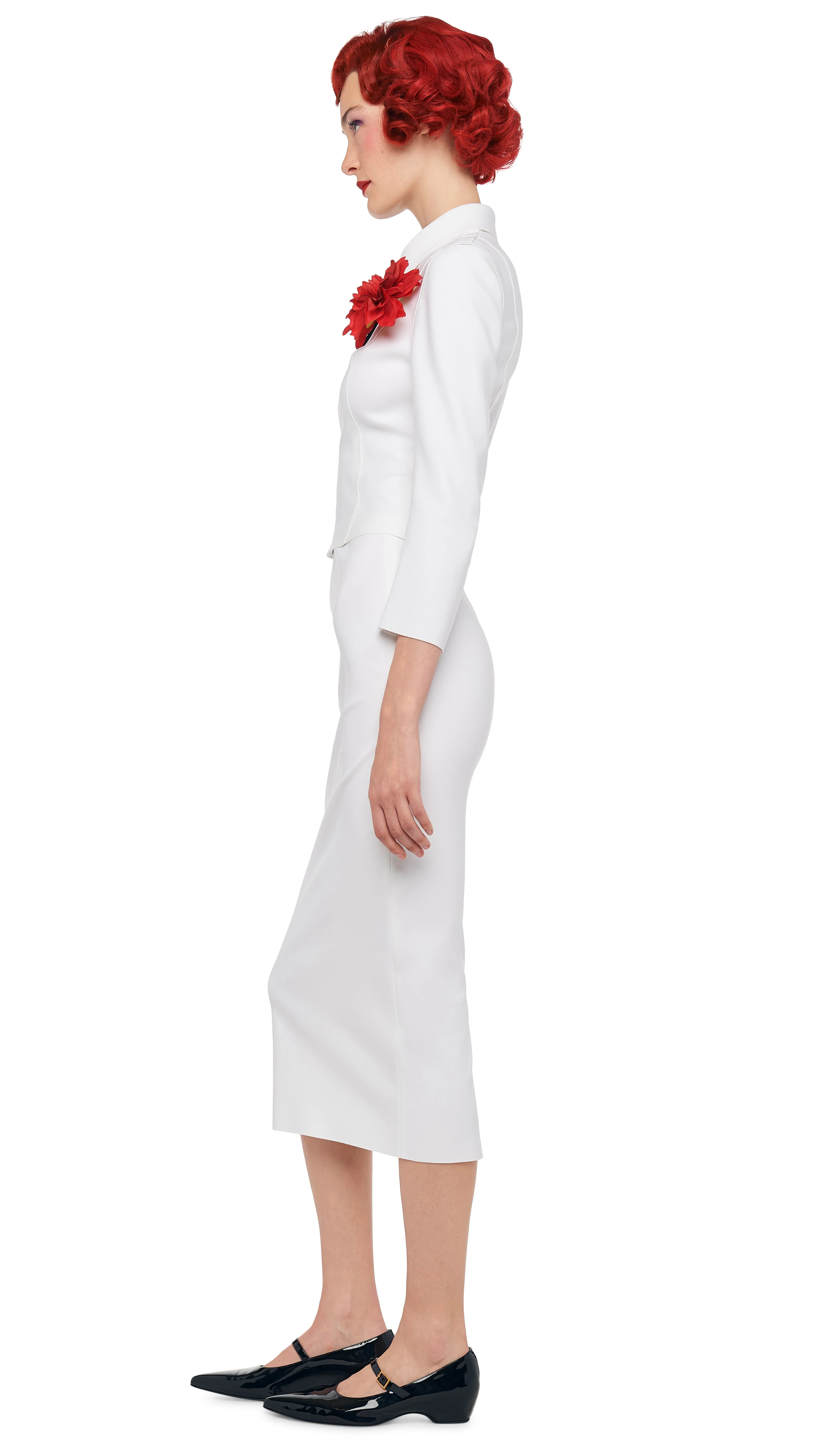STRAIGHT SKIRT TO MIDCALF - Image 2
