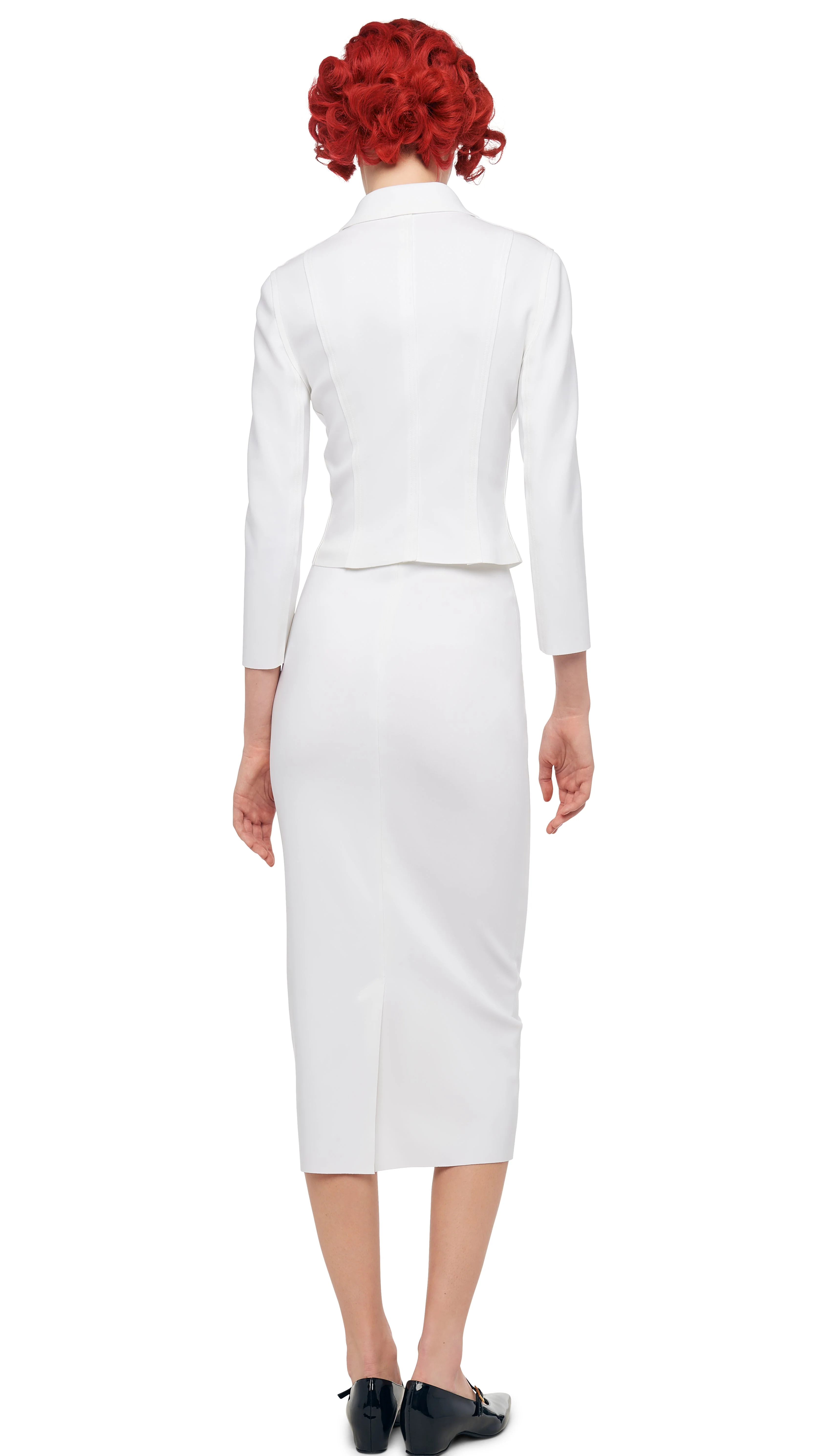 STRAIGHT SKIRT TO MIDCALF - Image 3