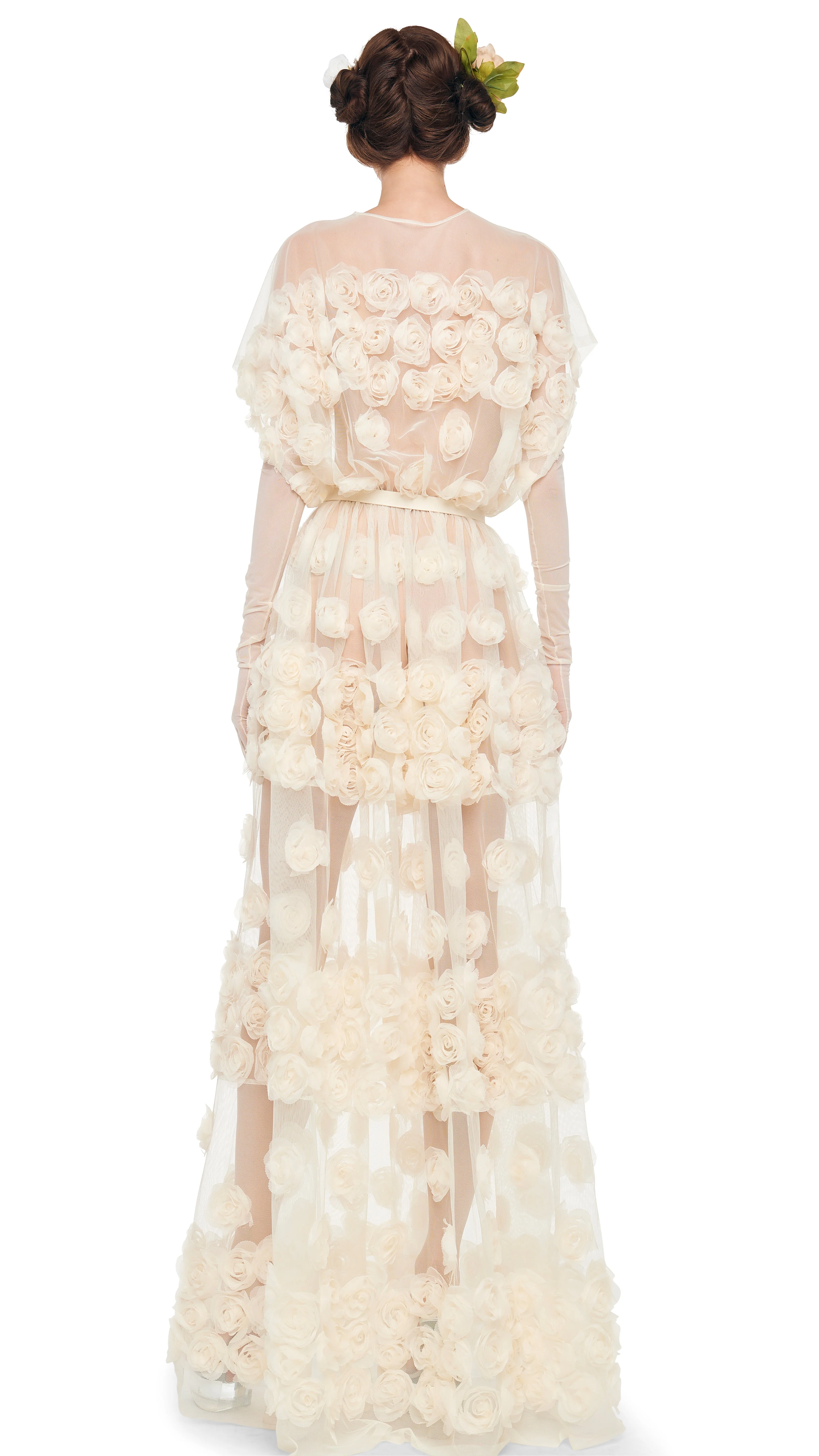 SUPER OS SLEEVELESS BF FLARED GOWN - Image 4