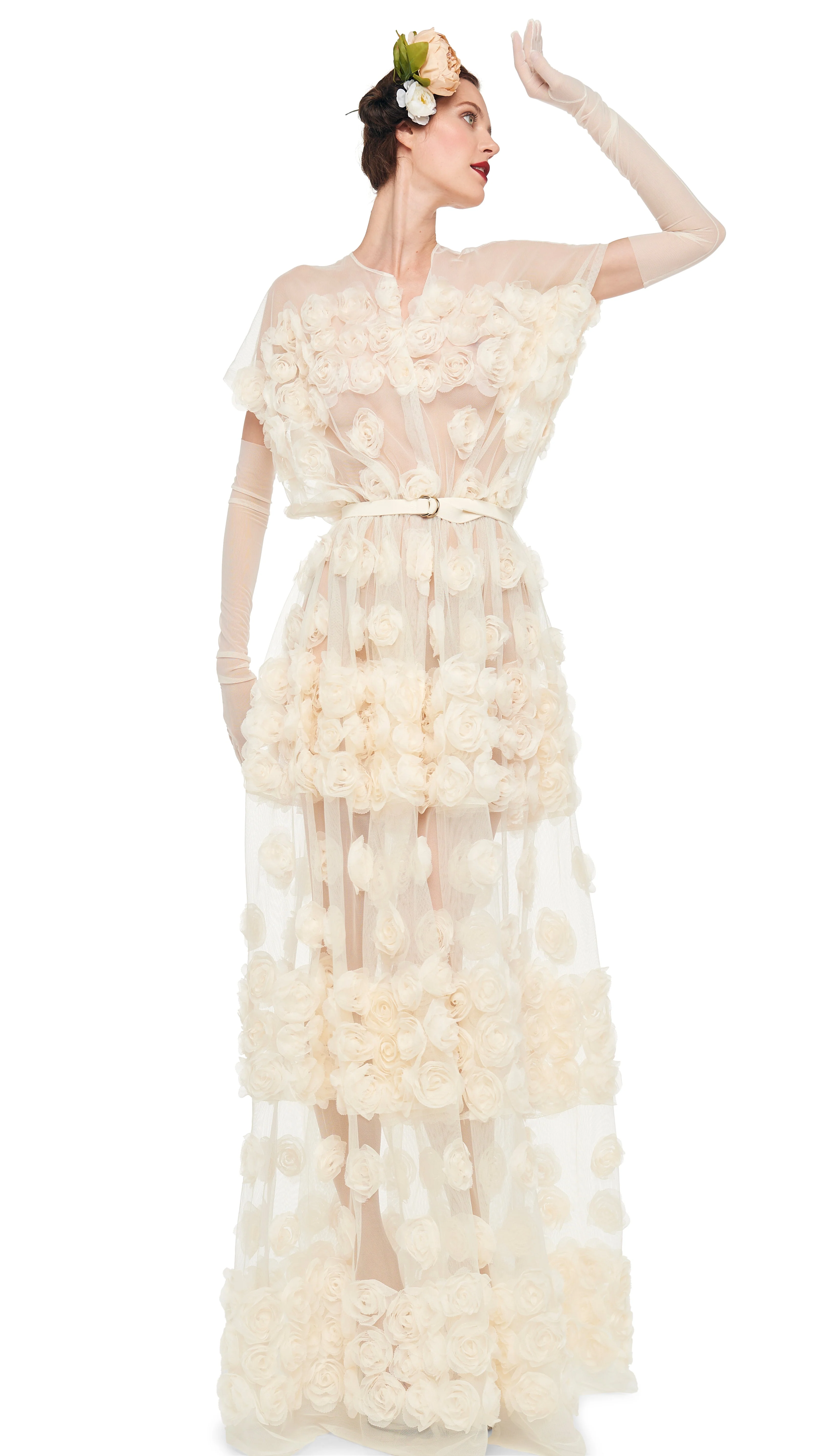 SUPER OS SLEEVELESS BF FLARED GOWN - Image 6