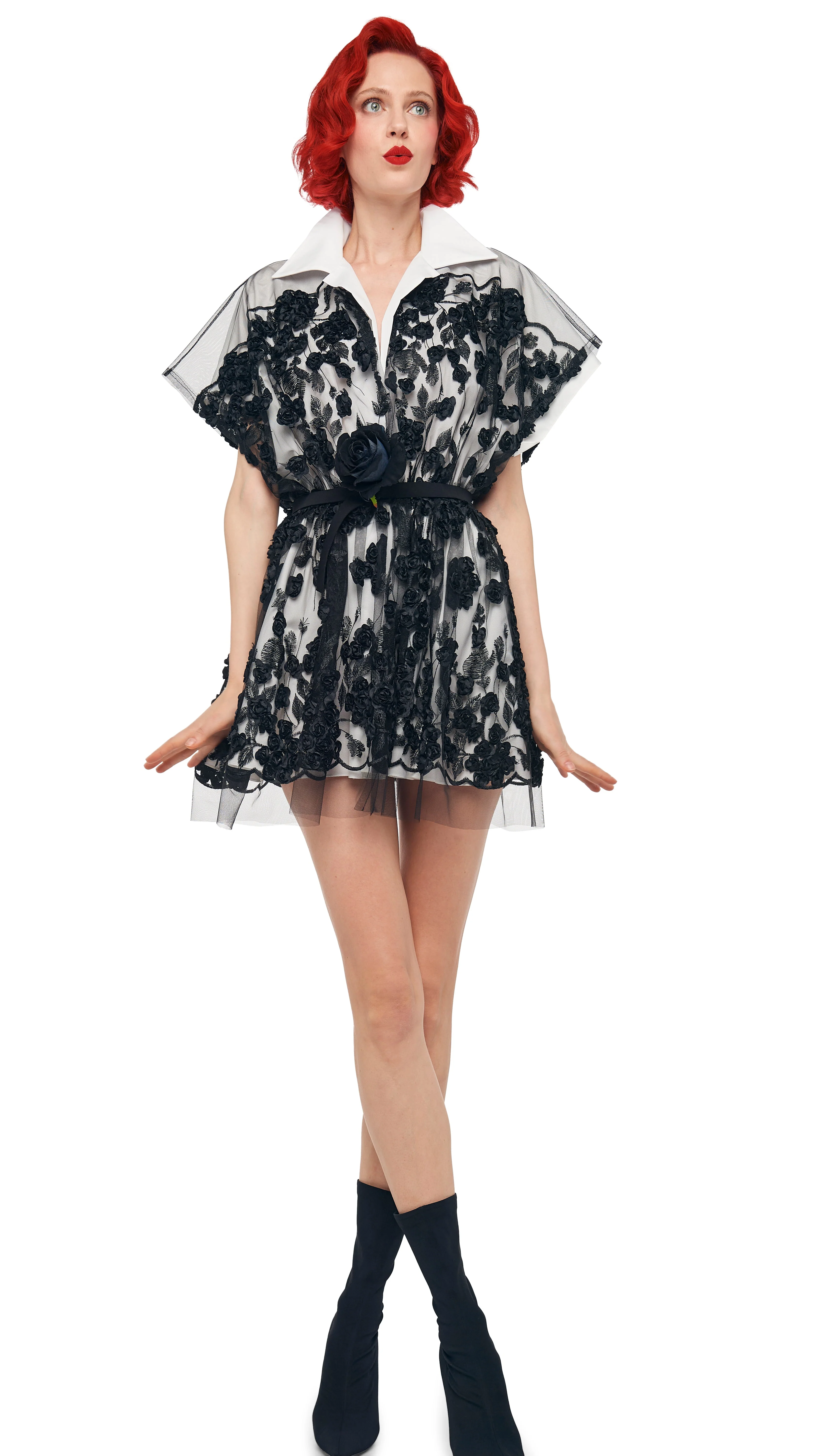 SUPER OS SLEEVELESS BF MINI DRESS - Image 4
