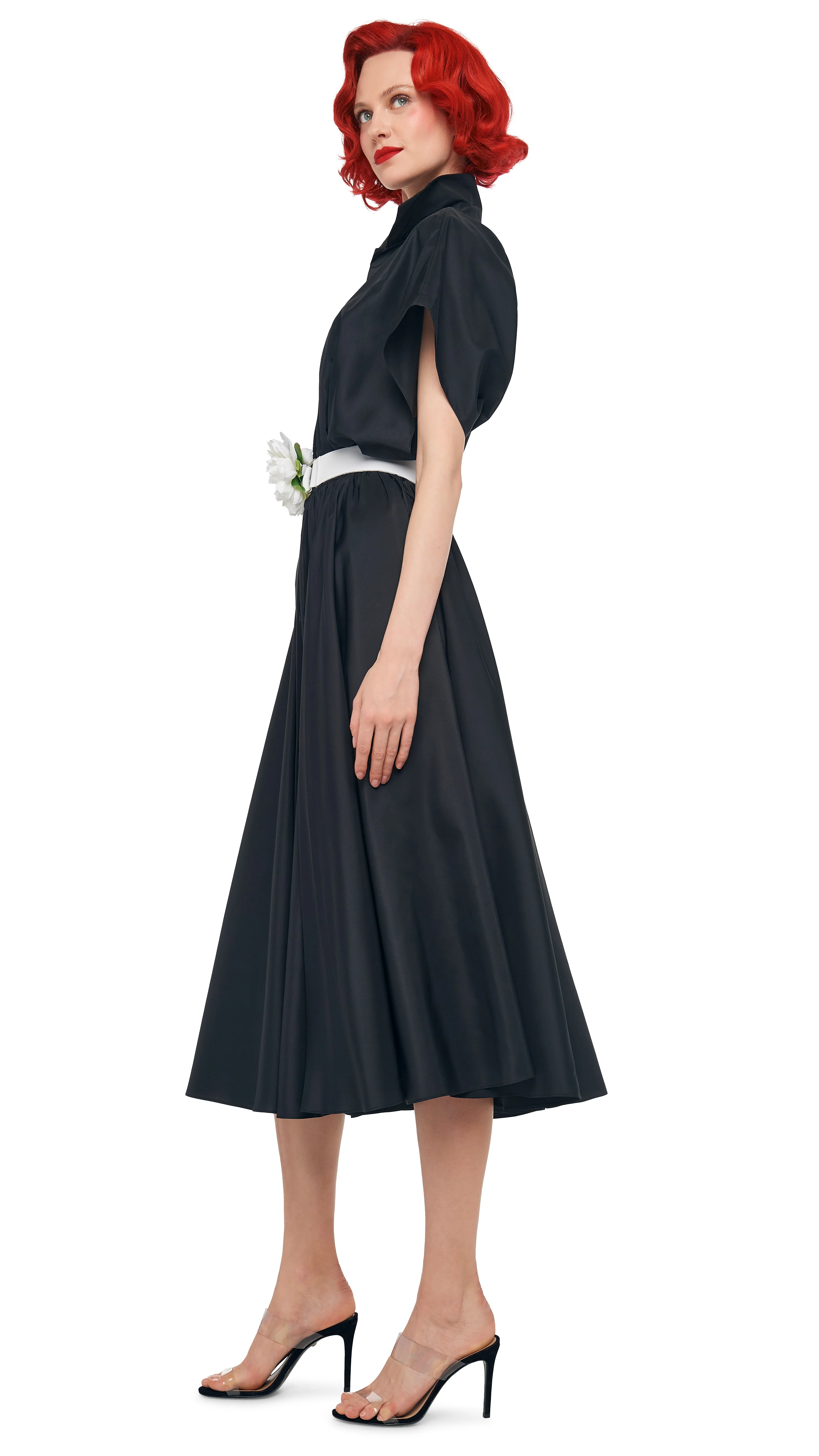 SUPER OS SLEEVELESS BF NK SHIRT FLARED DRESS - Image 2