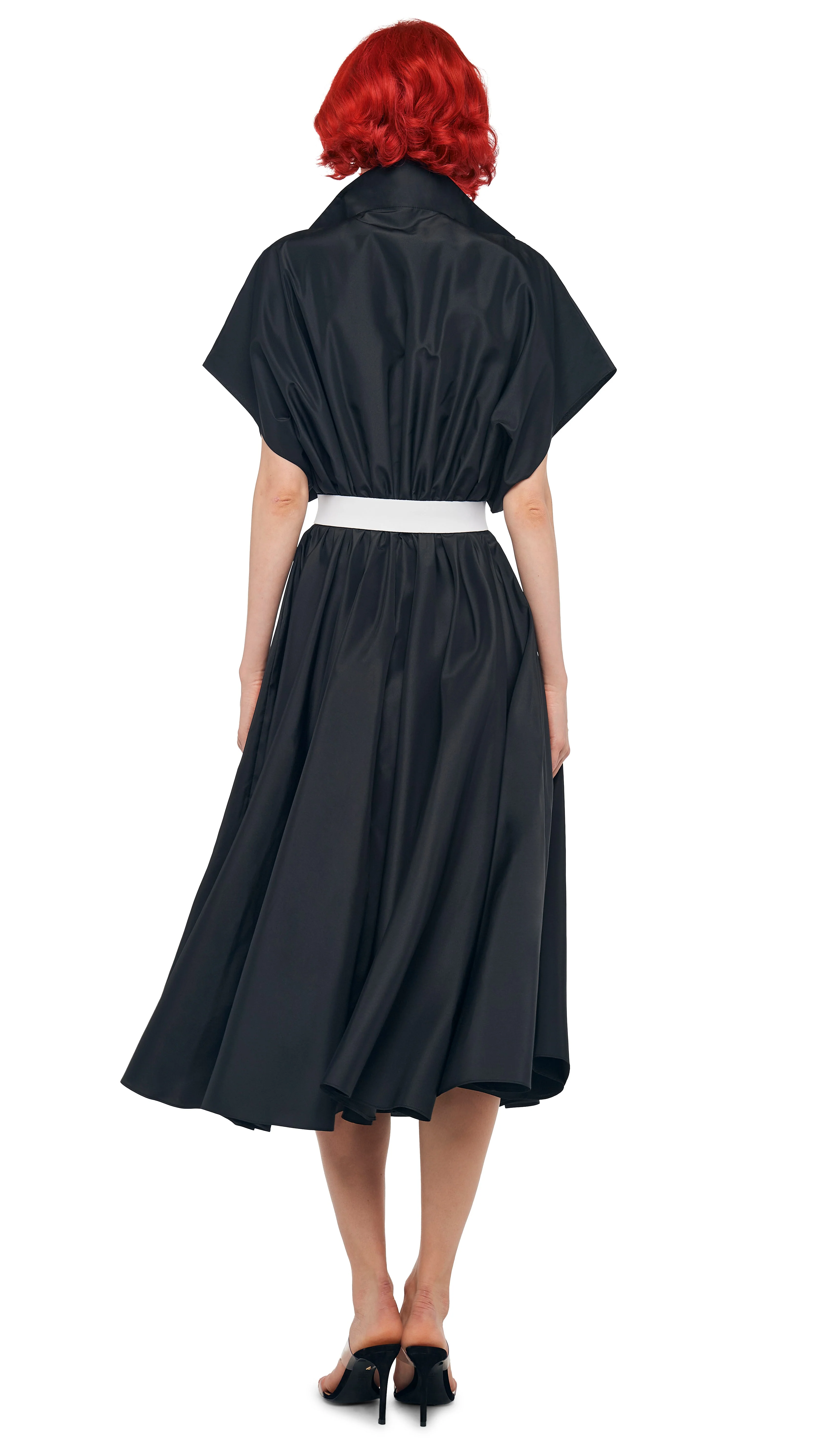 SUPER OS SLEEVELESS BF NK SHIRT FLARED DRESS - Image 3