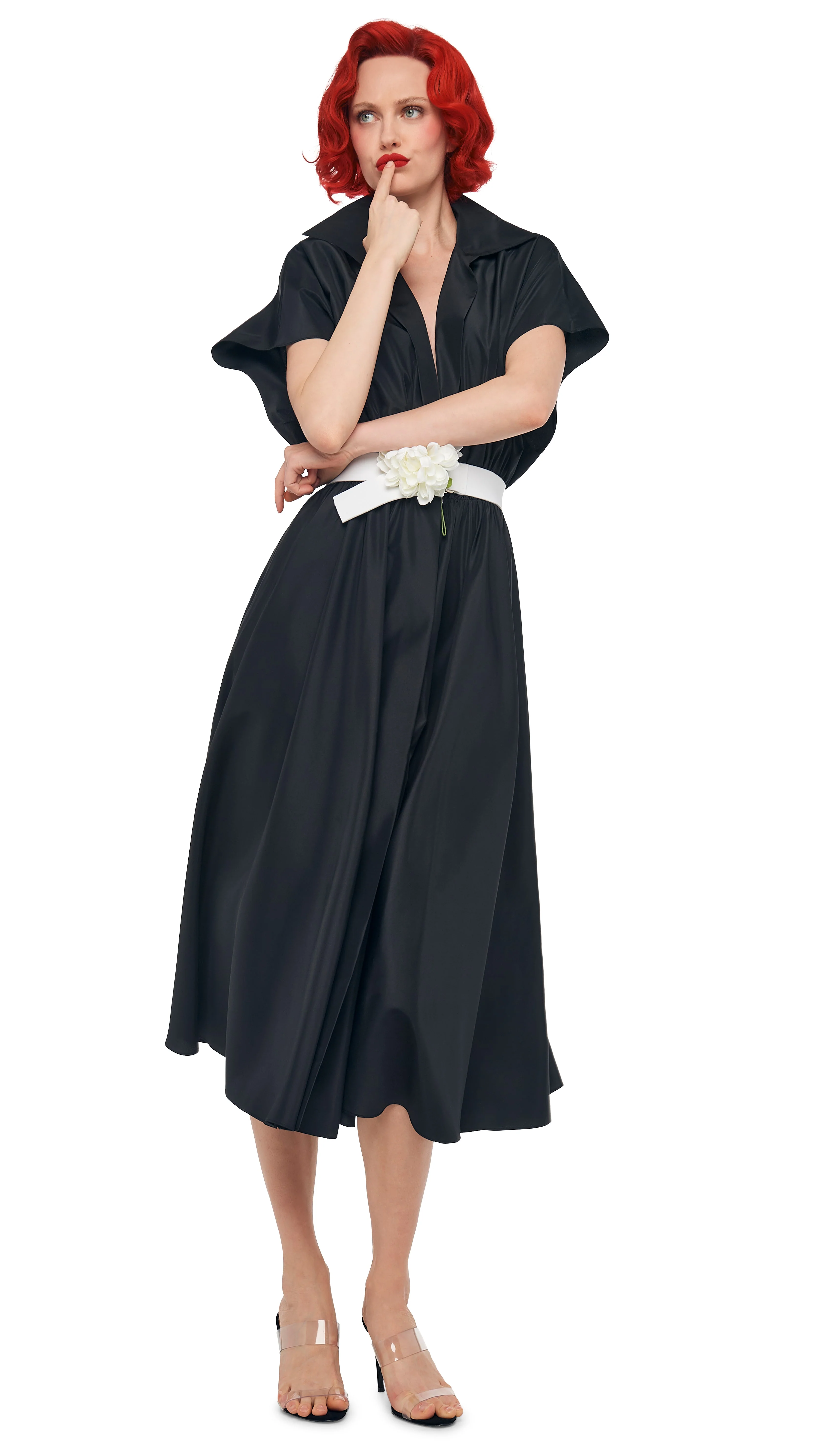 SUPER OS SLEEVELESS BF NK SHIRT FLARED DRESS - Image 4