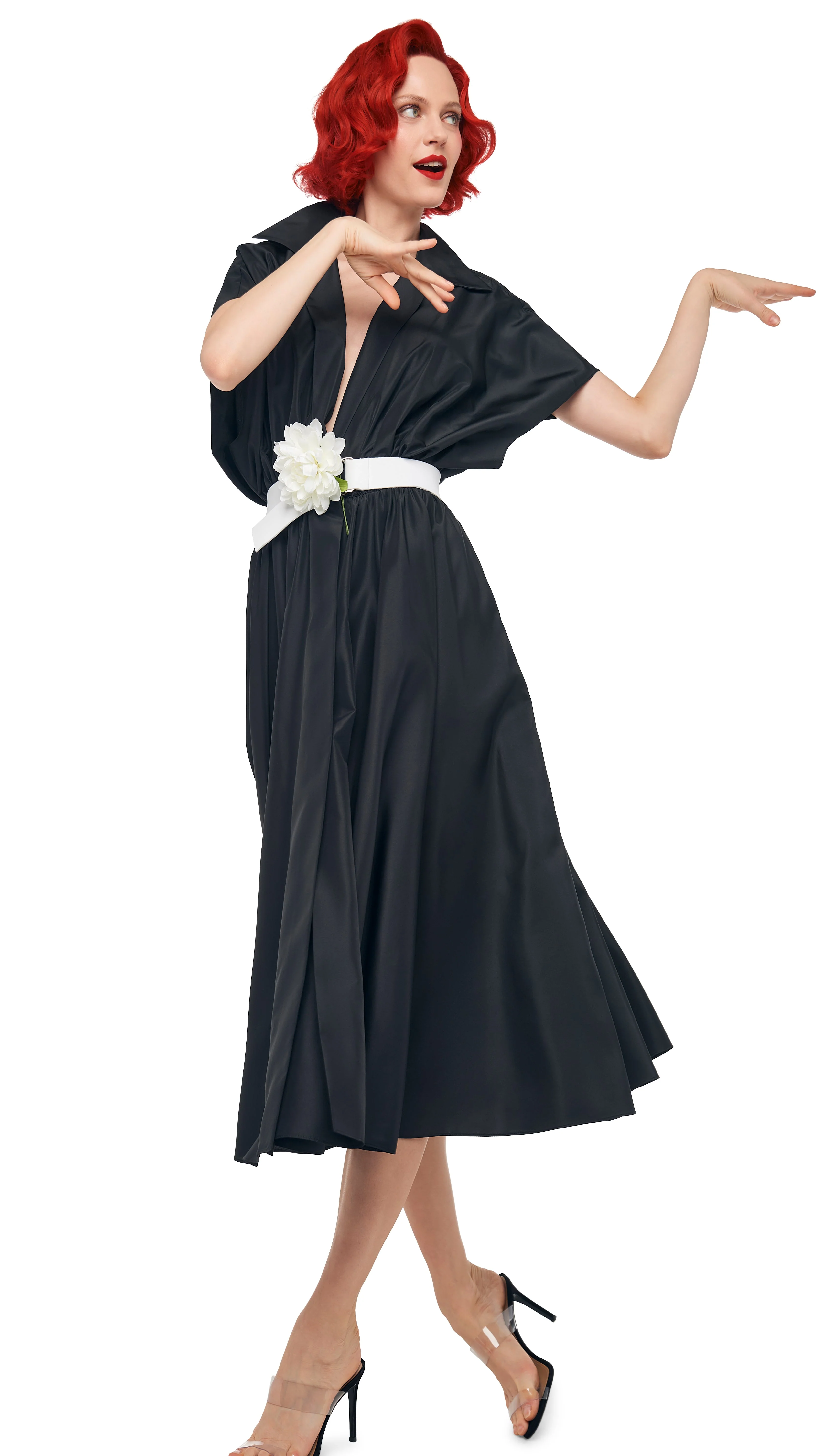 SUPER OS SLEEVELESS BF NK SHIRT FLARED DRESS - Image 5