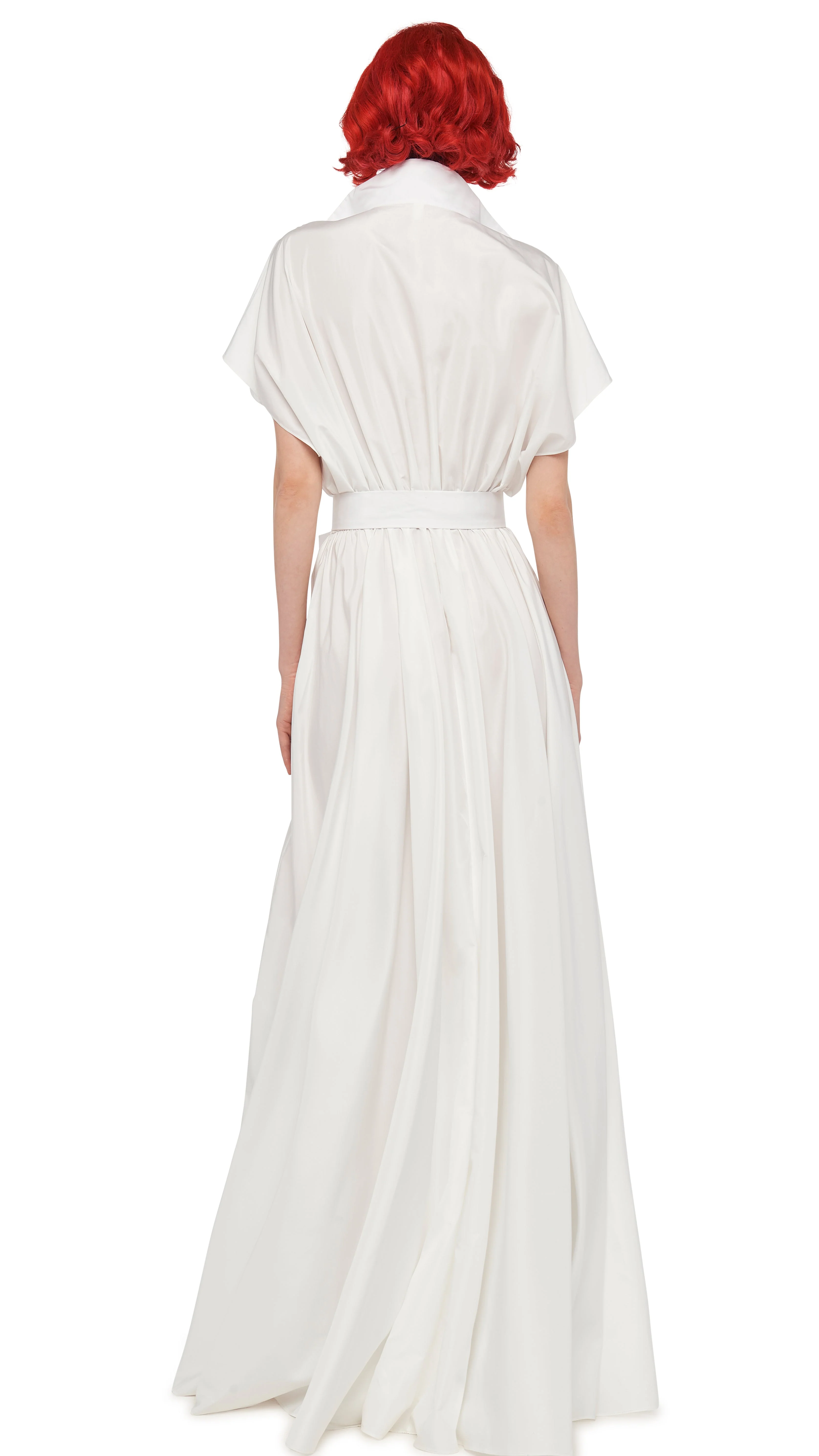 SUPER OS SLEEVELESS BF NK SHIRT FLARED GOWN - Image 3