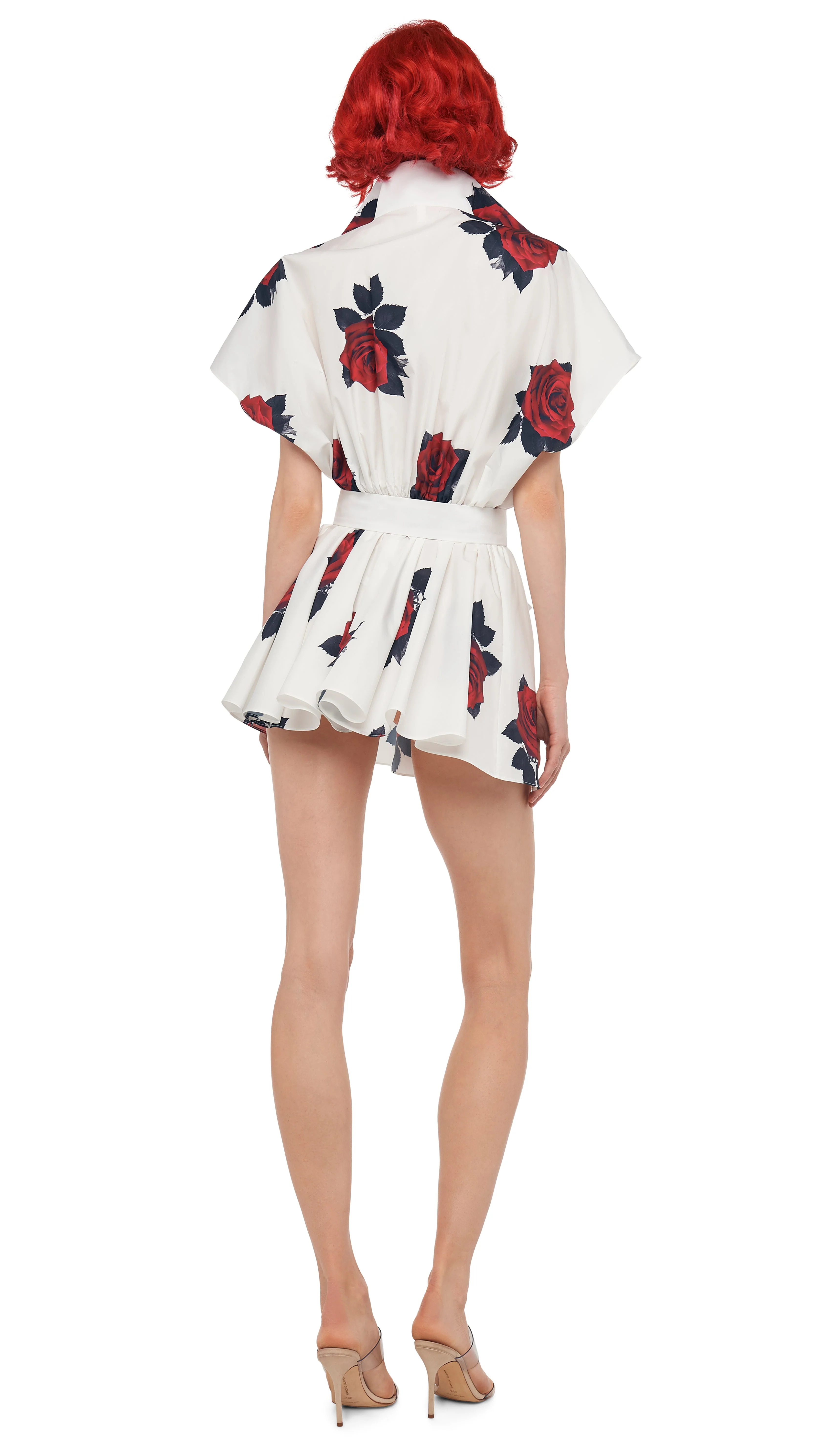 SUPER OS SLEEVELESS BF NK SHIRT FLARED MINI DRESS - Image 3