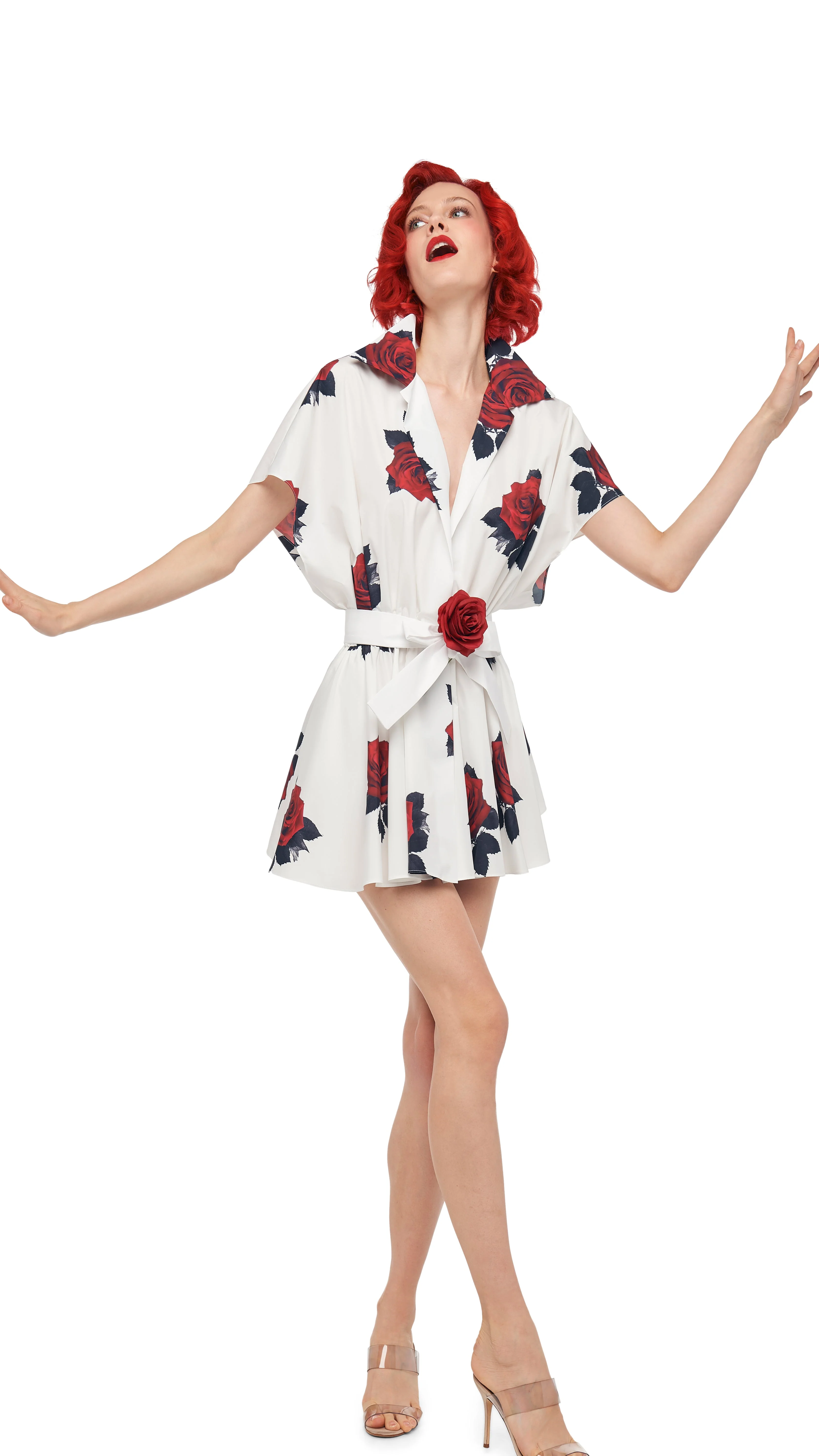 SUPER OS SLEEVELESS BF NK SHIRT FLARED MINI DRESS - Image 5