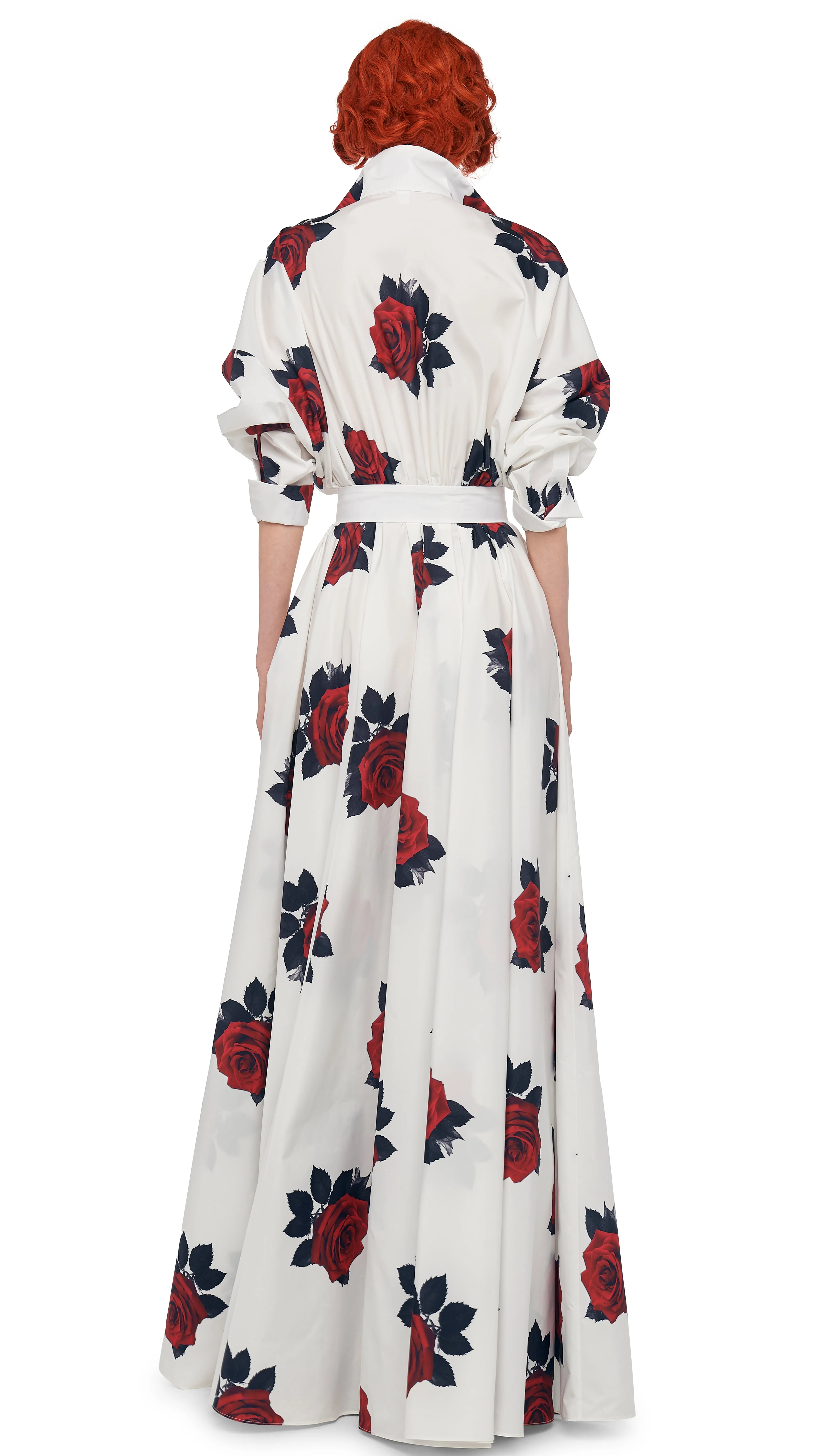 SUPER OS BF NK SHIRT FLARED GOWN - Image 3