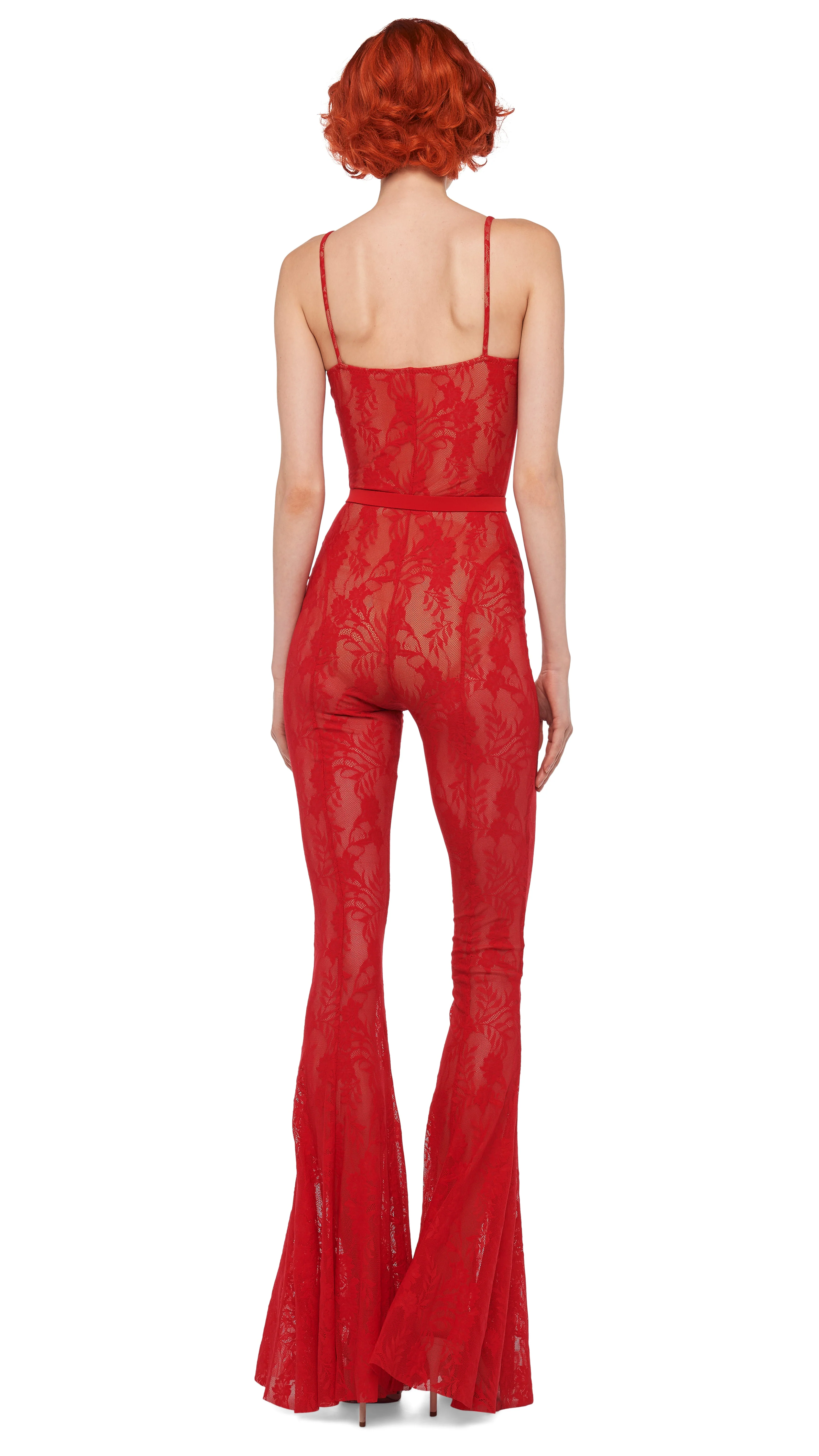 UNDERWIRE FISHTAIL JUMPSUIT W/ BODYSUIT - Image 3