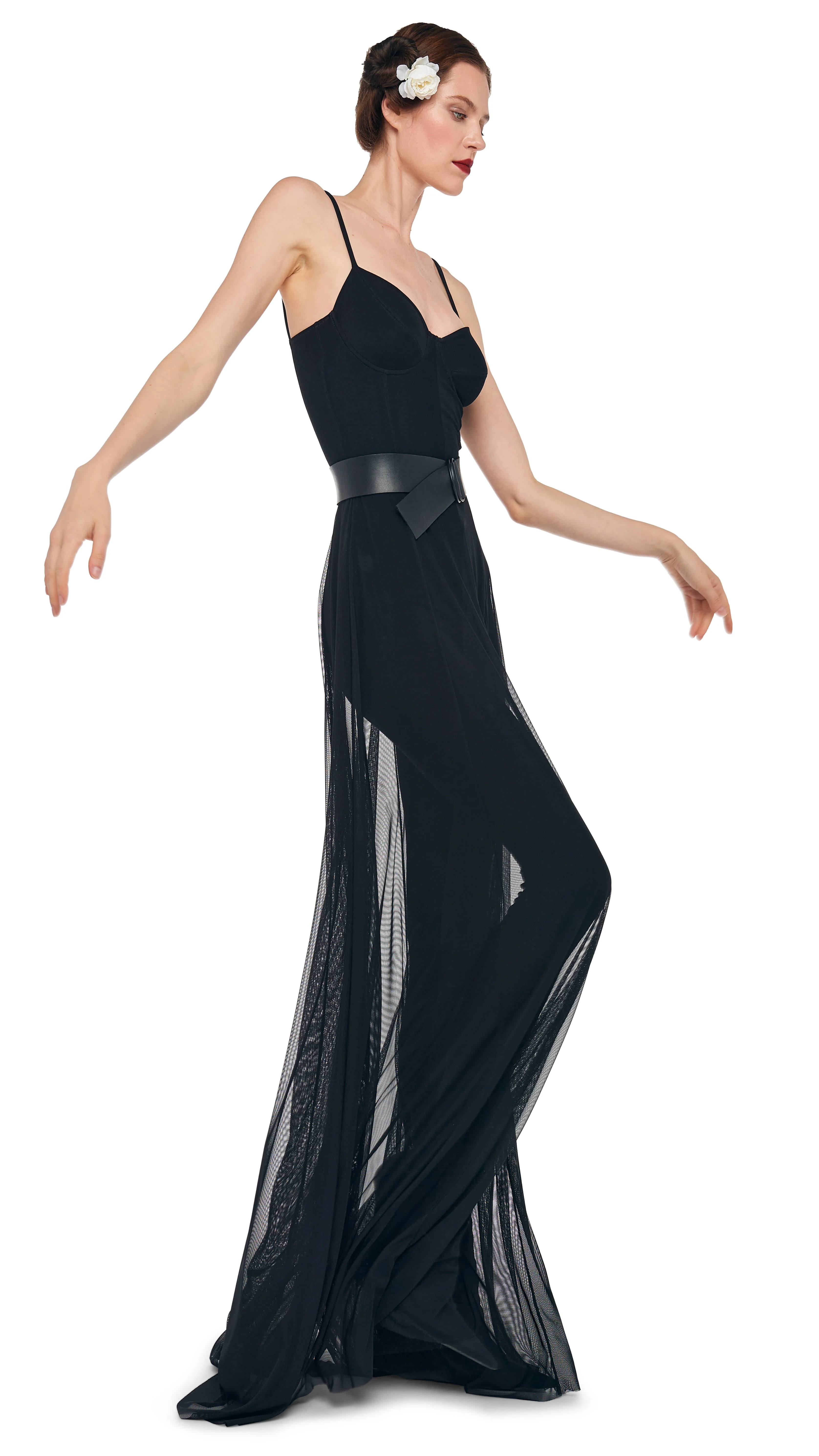 UNDERWIRE GOWN W/ CATSUIT - Image 6