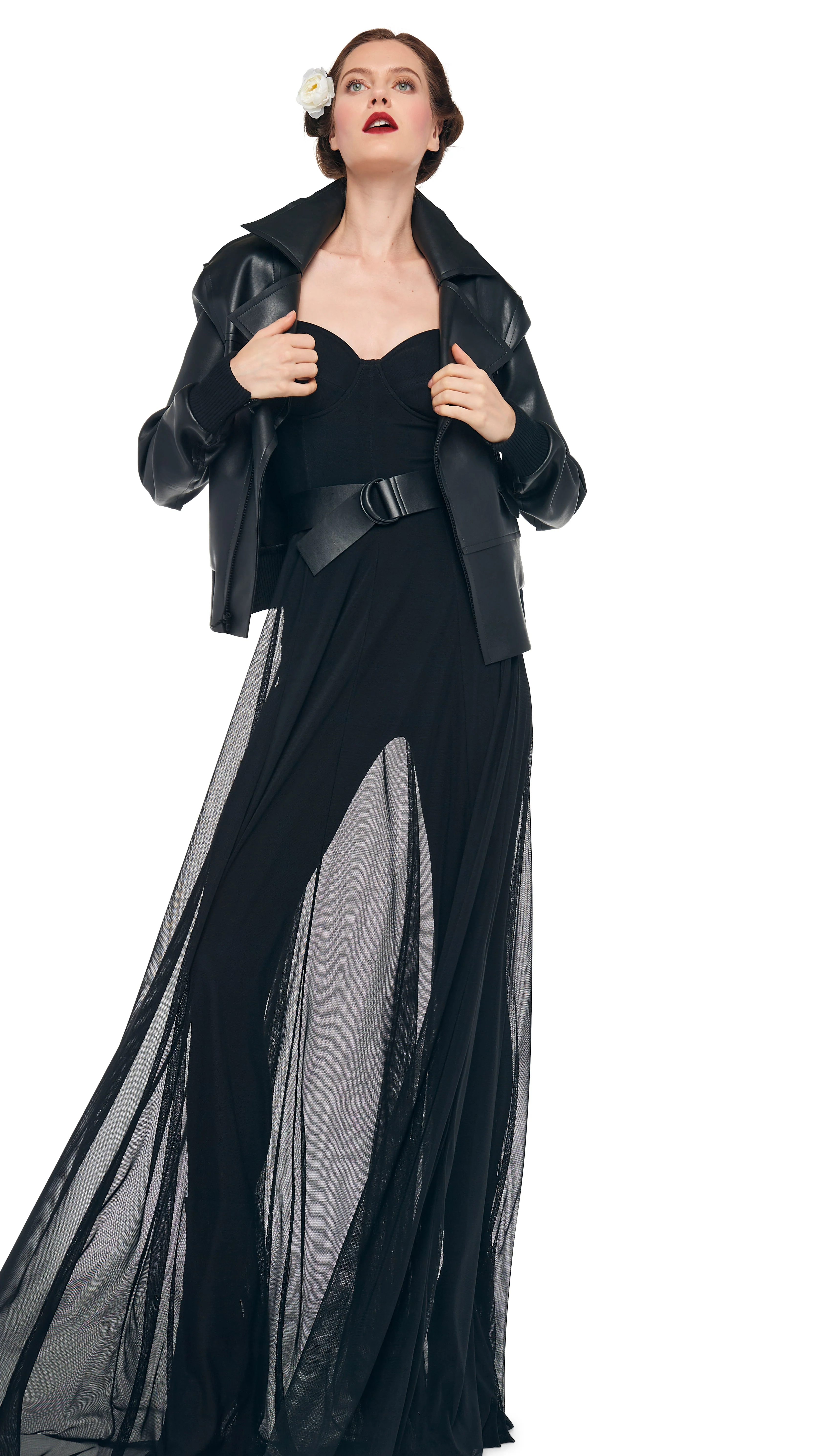 UNDERWIRE GOWN W/ CATSUIT - Image 8