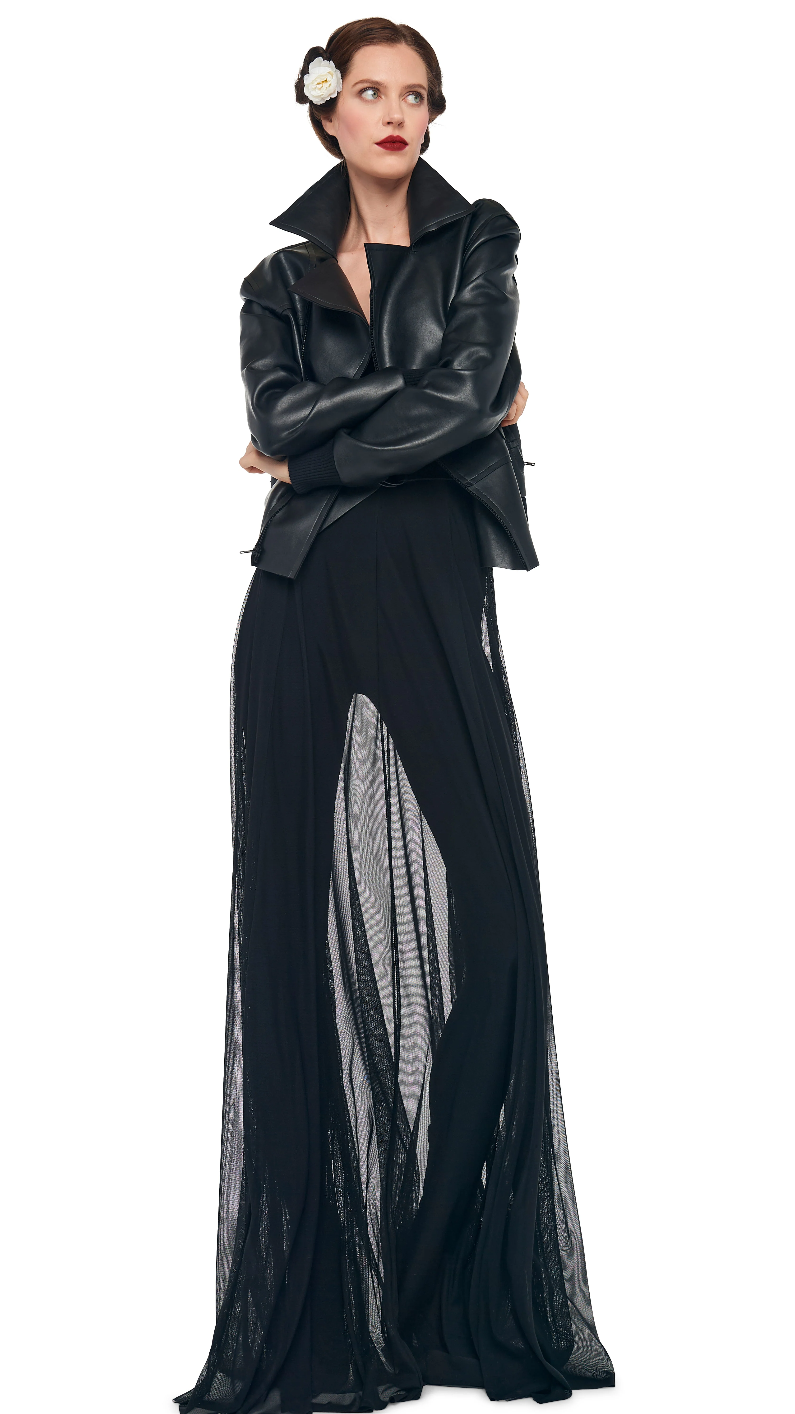 UNDERWIRE GOWN W/ CATSUIT - Image 9