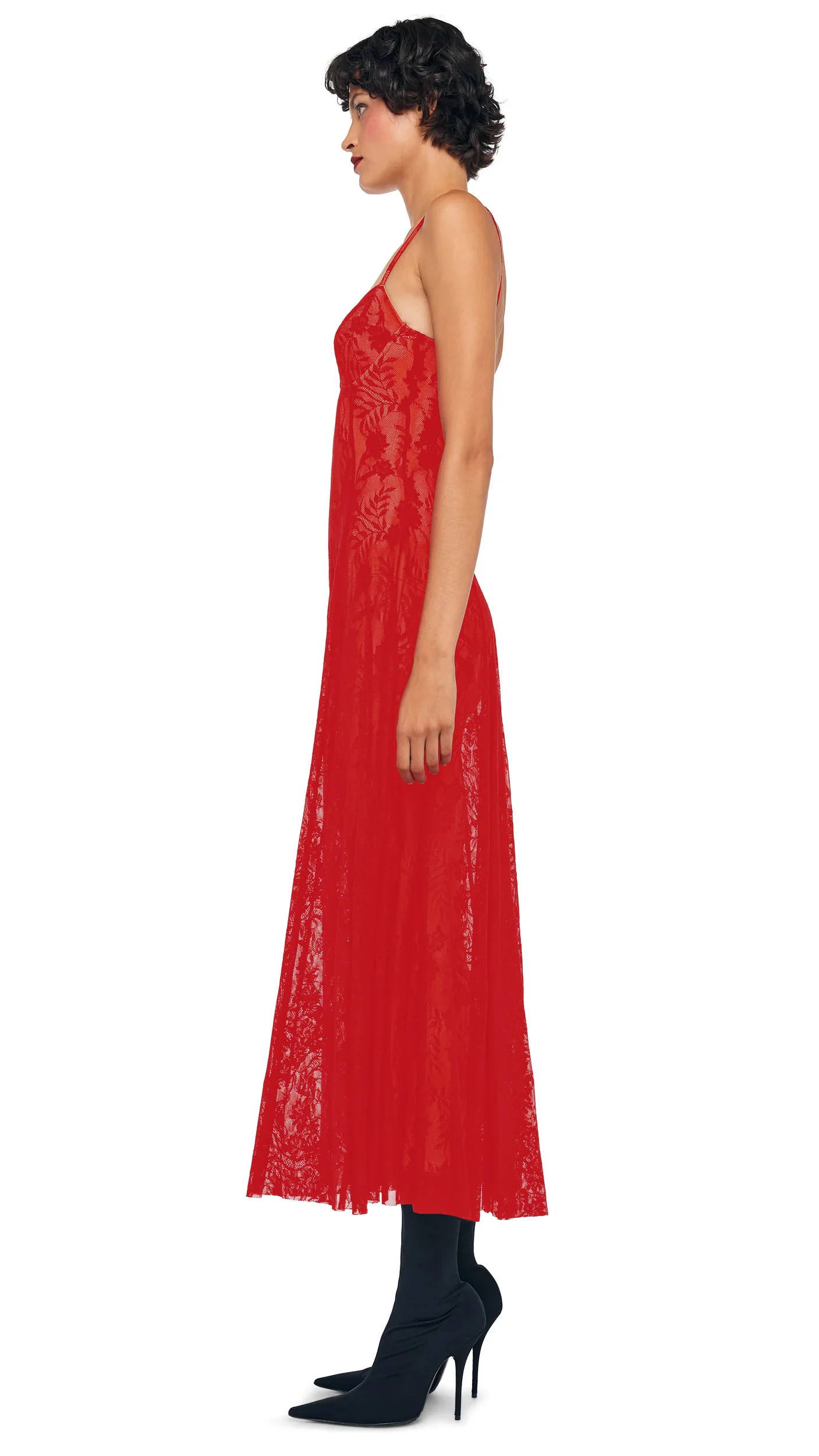UNDERWIRE MIDCALF DRESS W/ BODYSUIT - Image 2