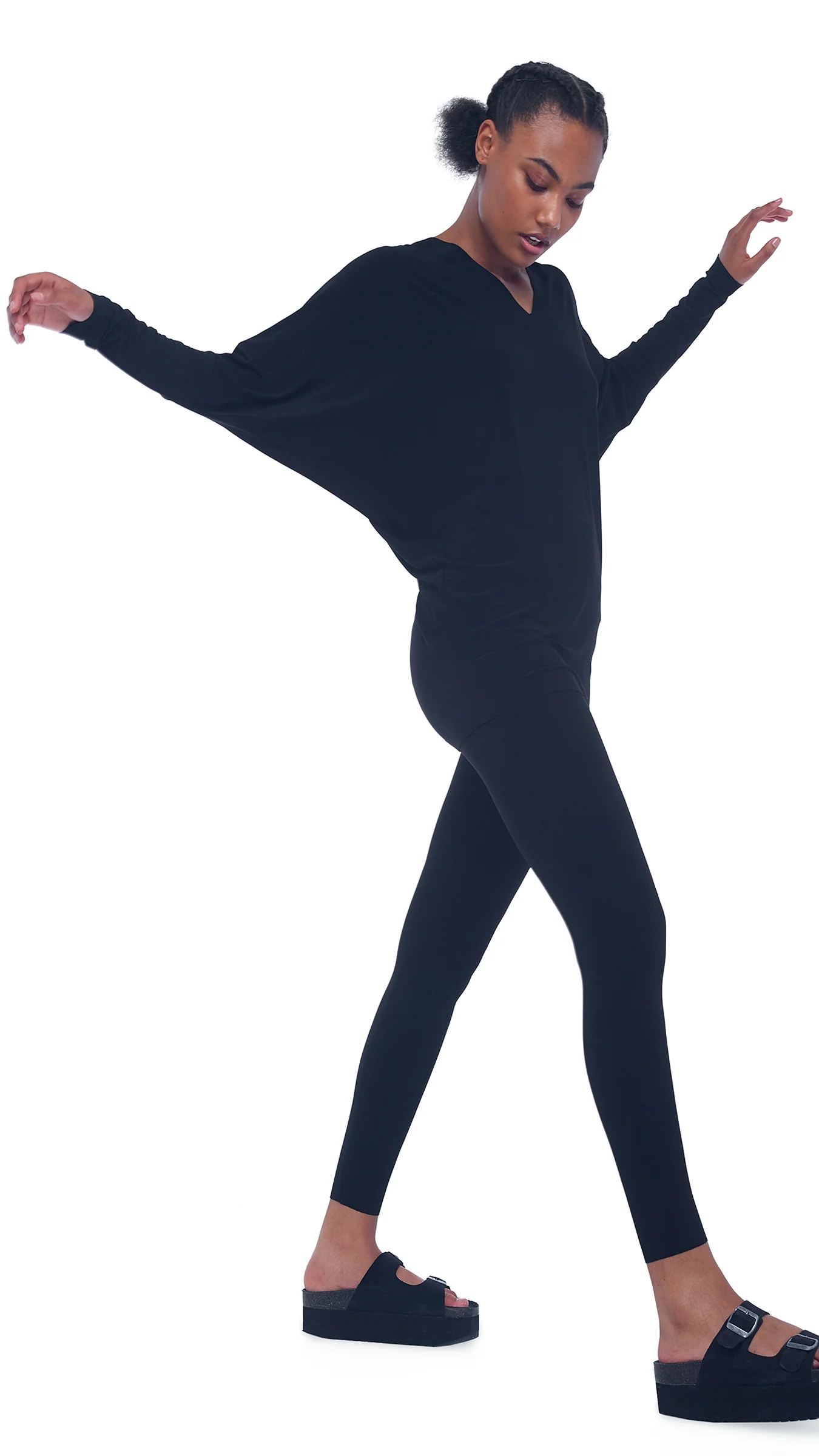 V NECK DOLMAN TOP - Image 4